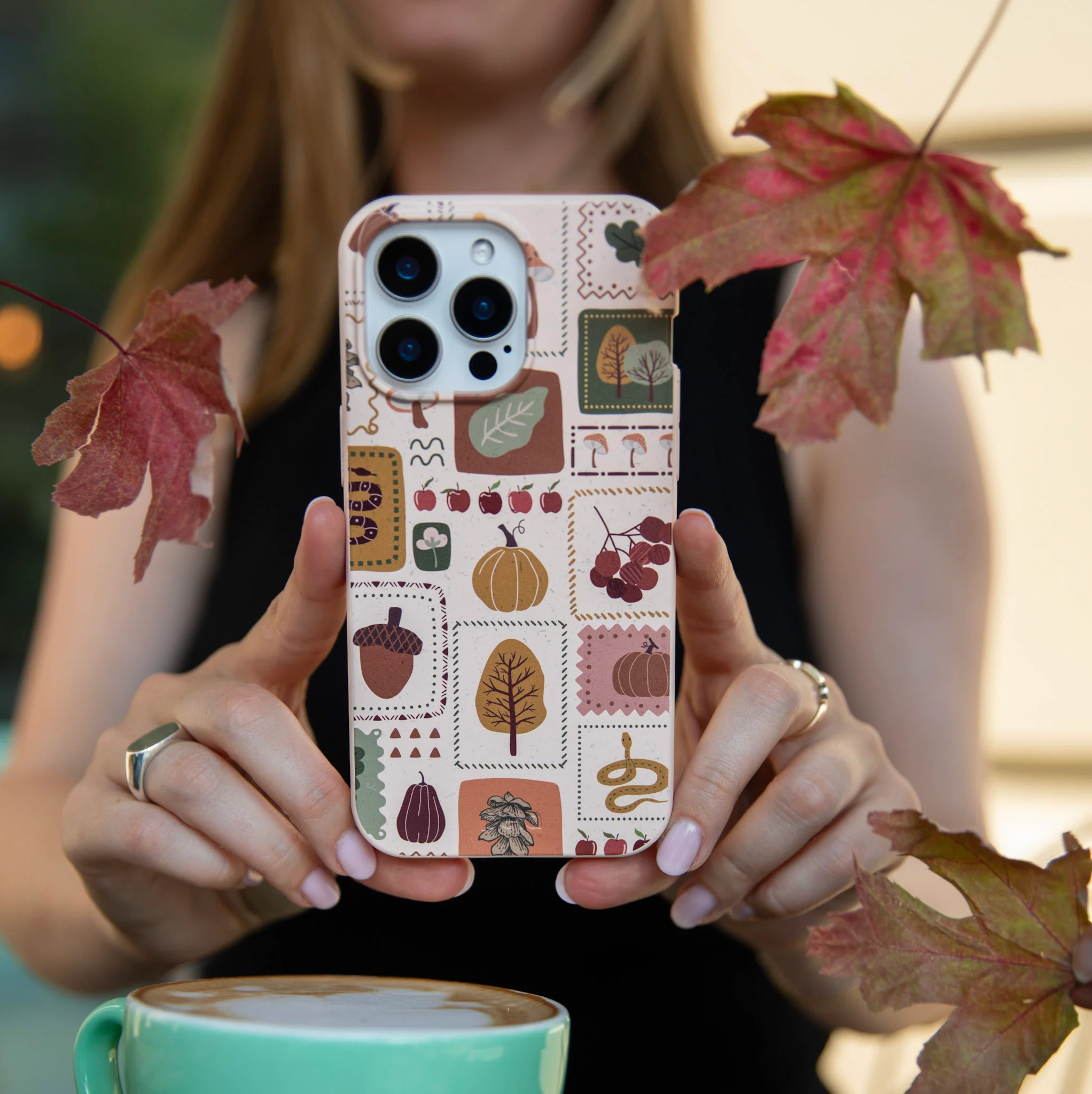 Seashell Autumn Patch Google Pixel 6a Case - Image 5