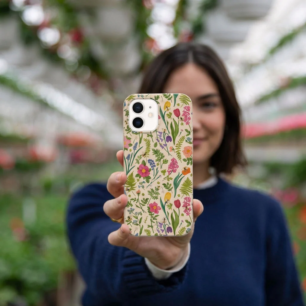 Seashell Bee Meadow iPhone 11 Case - Image 2