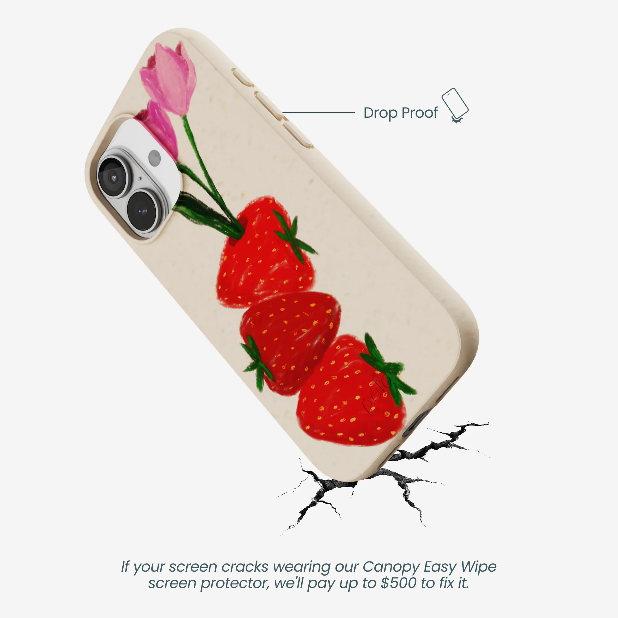 Seashell Berry Bloom iPhone 17 Case - Image 5