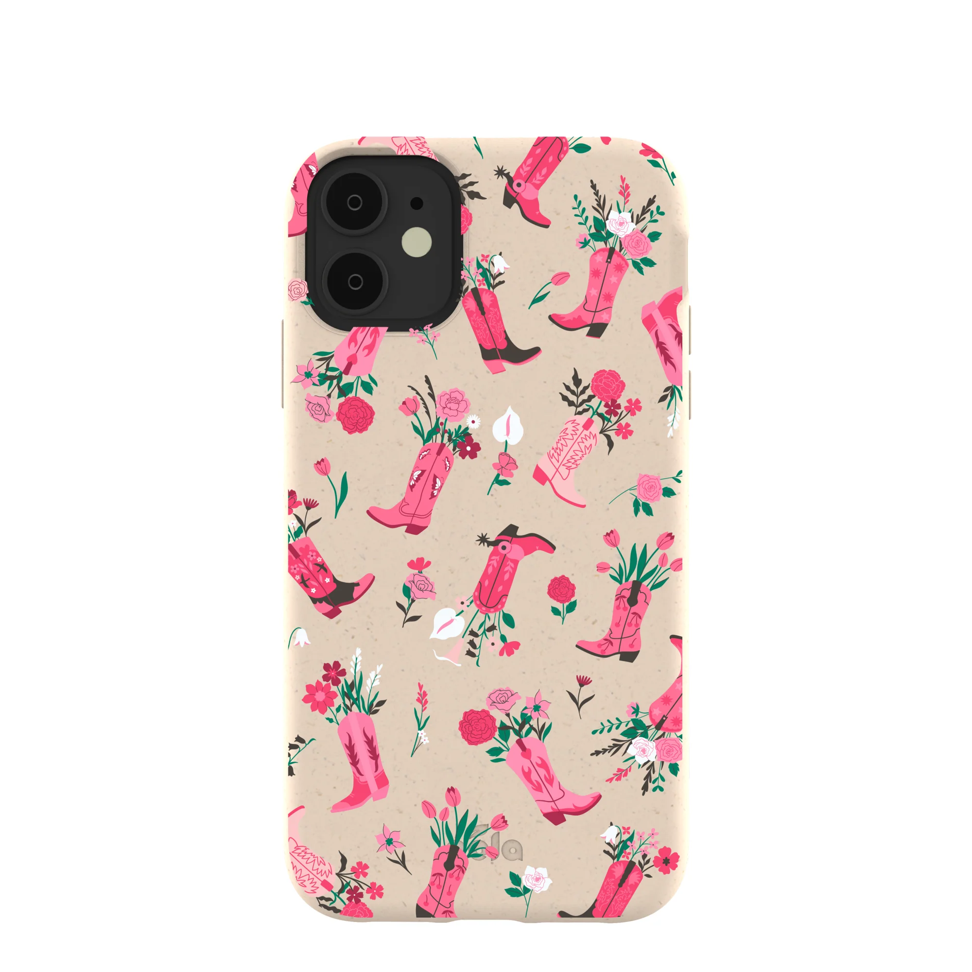 Seashell Boots N Flowers iPhone 11 Case