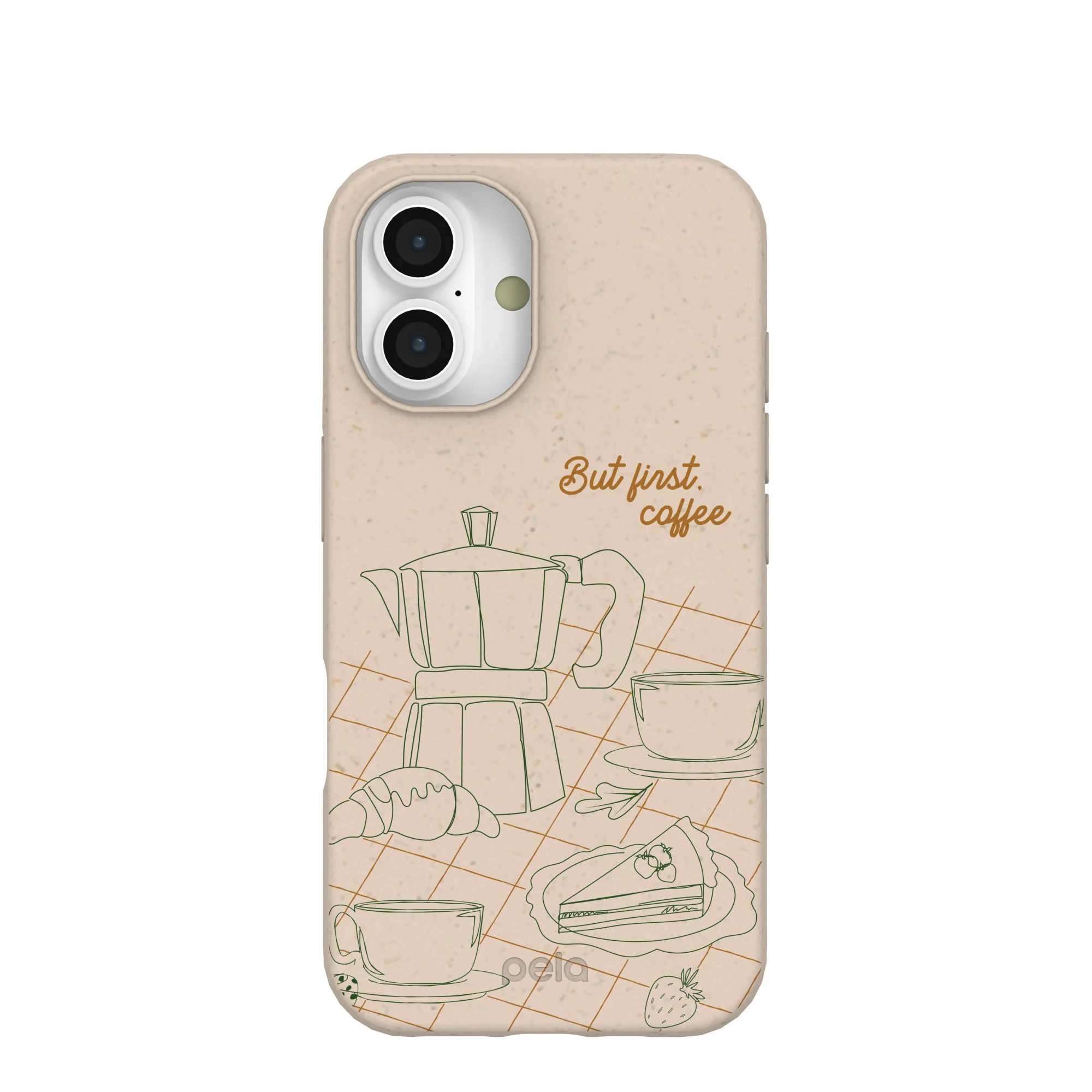 Seashell But First iPhone 16 Case