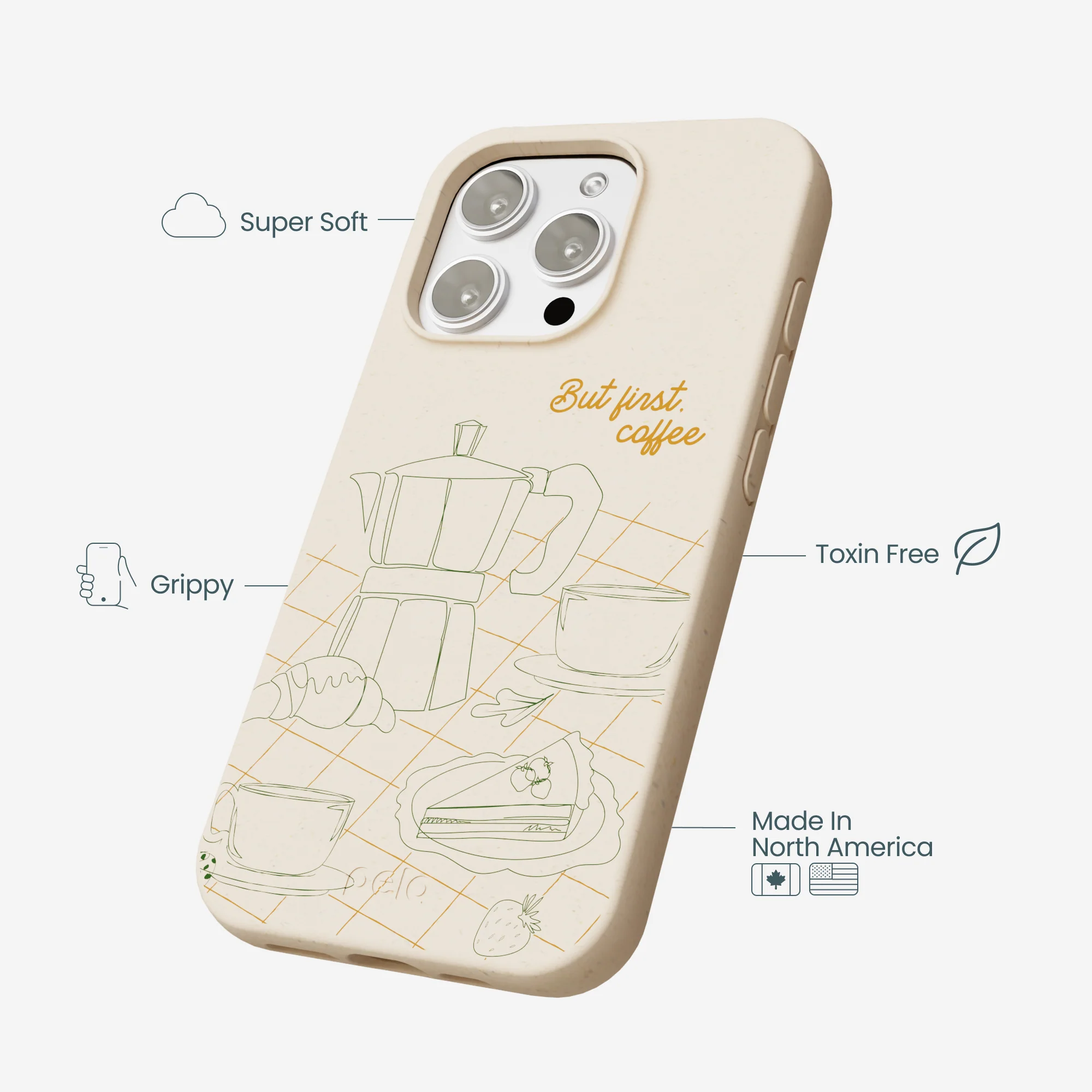 Seashell But First iPhone 16 Pro Max Case - Image 4