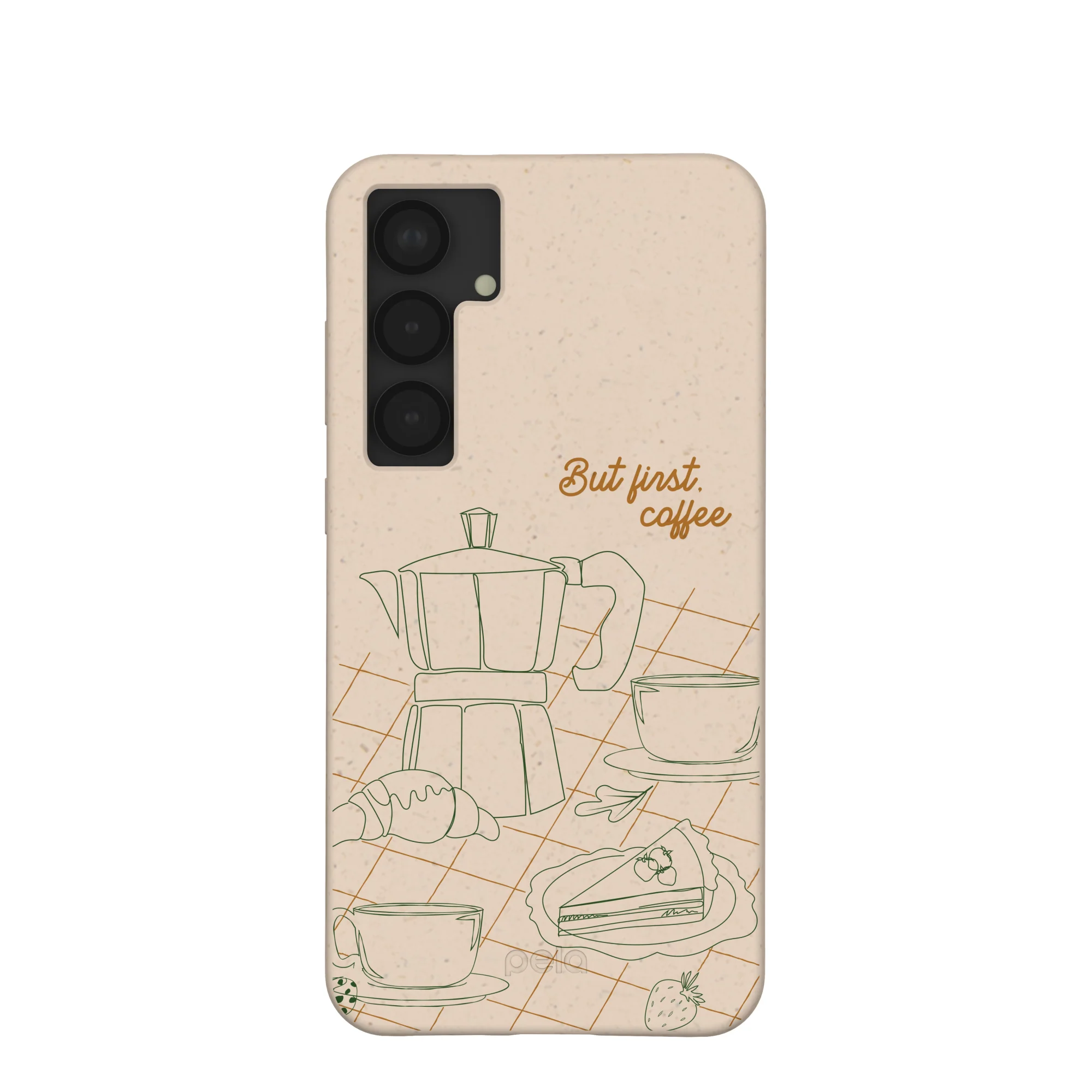 Seashell But First Samsung Galaxy S25+(Plus) Case