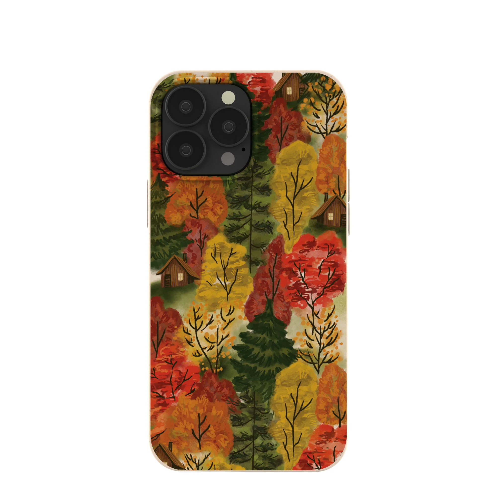Seashell Cabins in the Woods iPhone 13 Pro Max Case