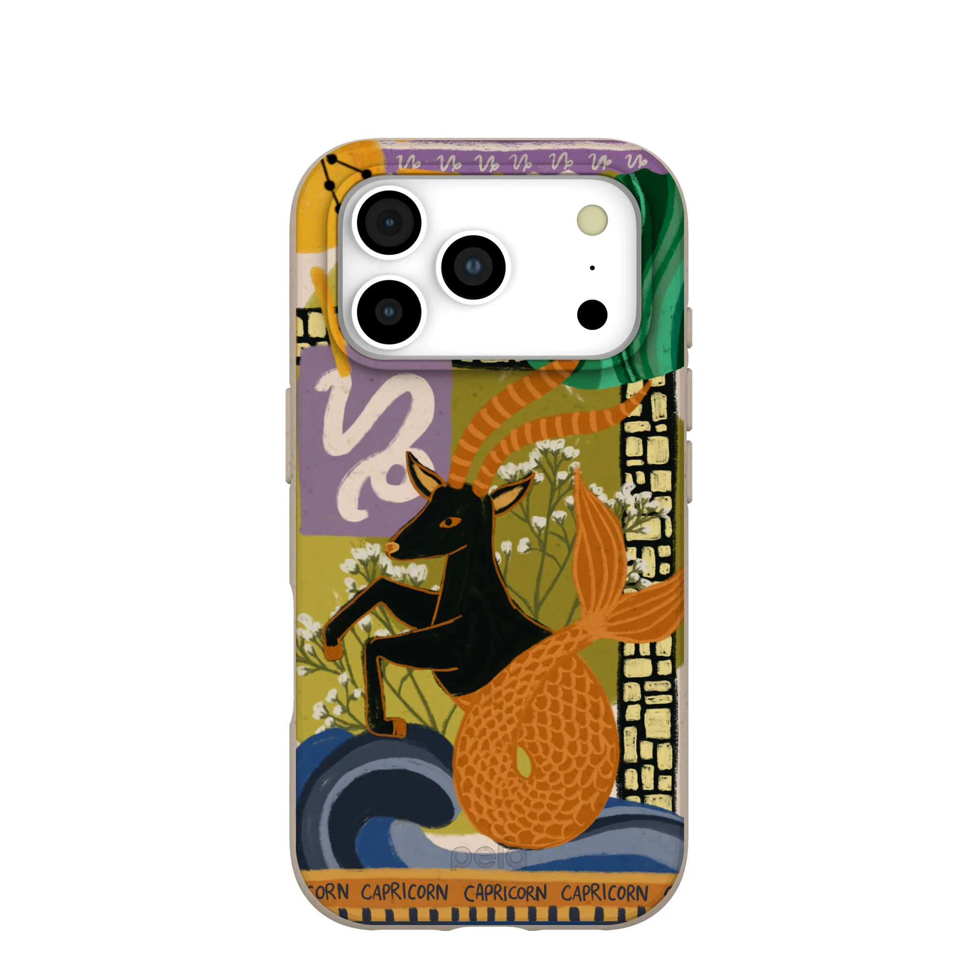 Seashell Capricorn Sea Goat iPhone 17 Pro Case