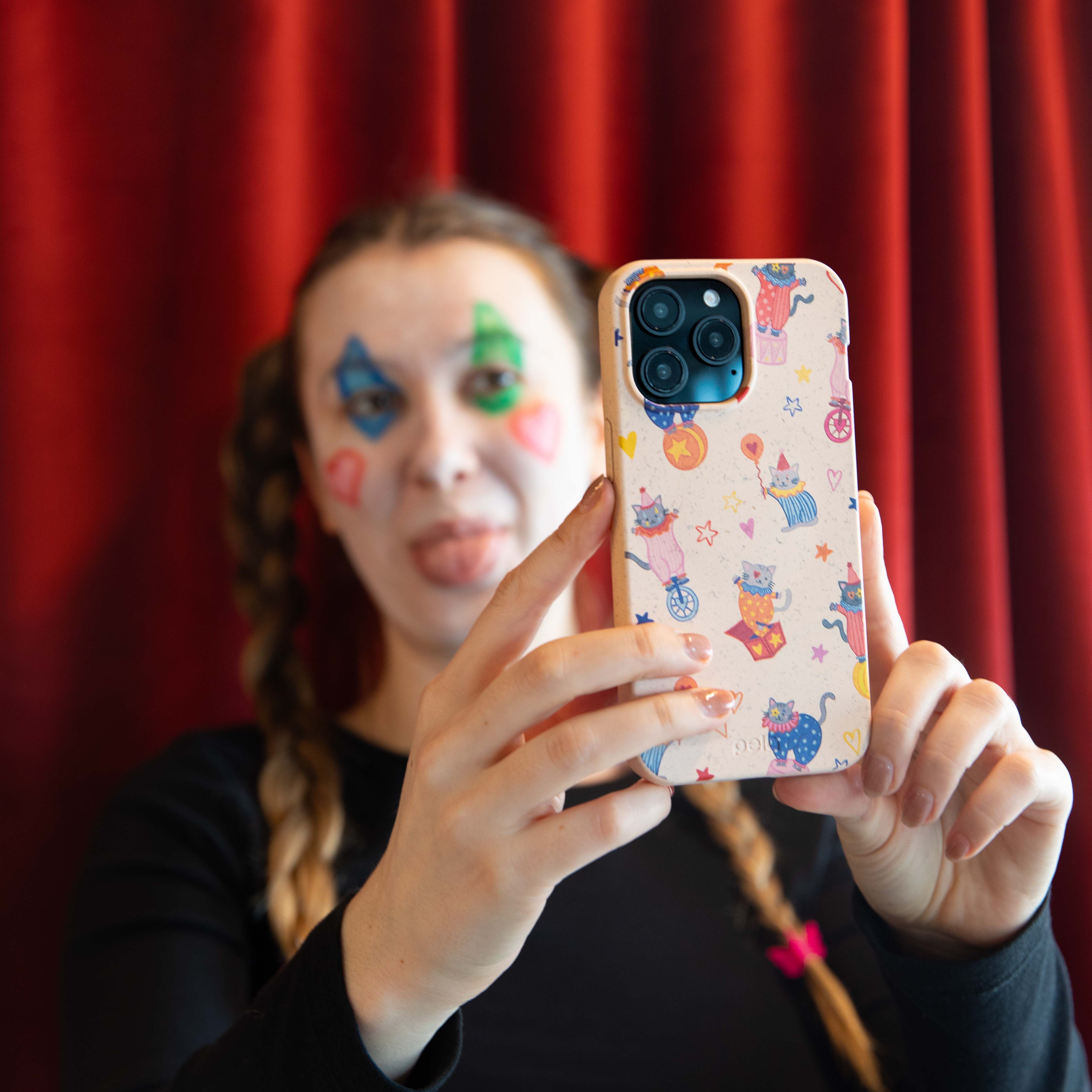 Seashell Cat Clowns iPhone 13 Pro Case - Image 5