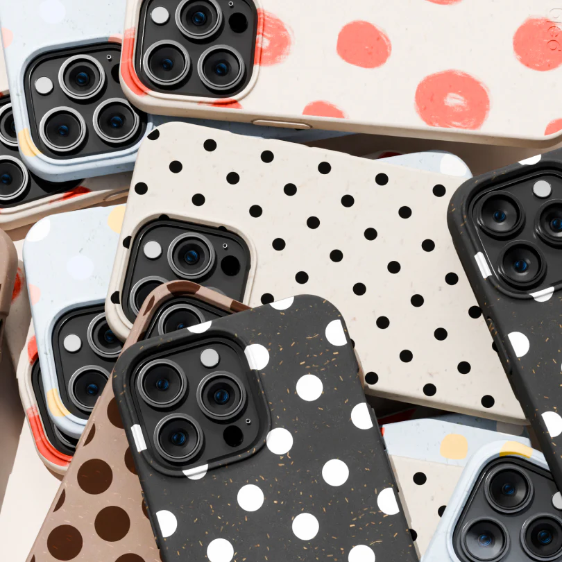 Seashell Cheery Dots Google Pixel 8a Case - Image 5