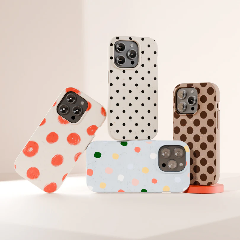 Seashell Cheery Dots Google Pixel 9a Case - Image 2