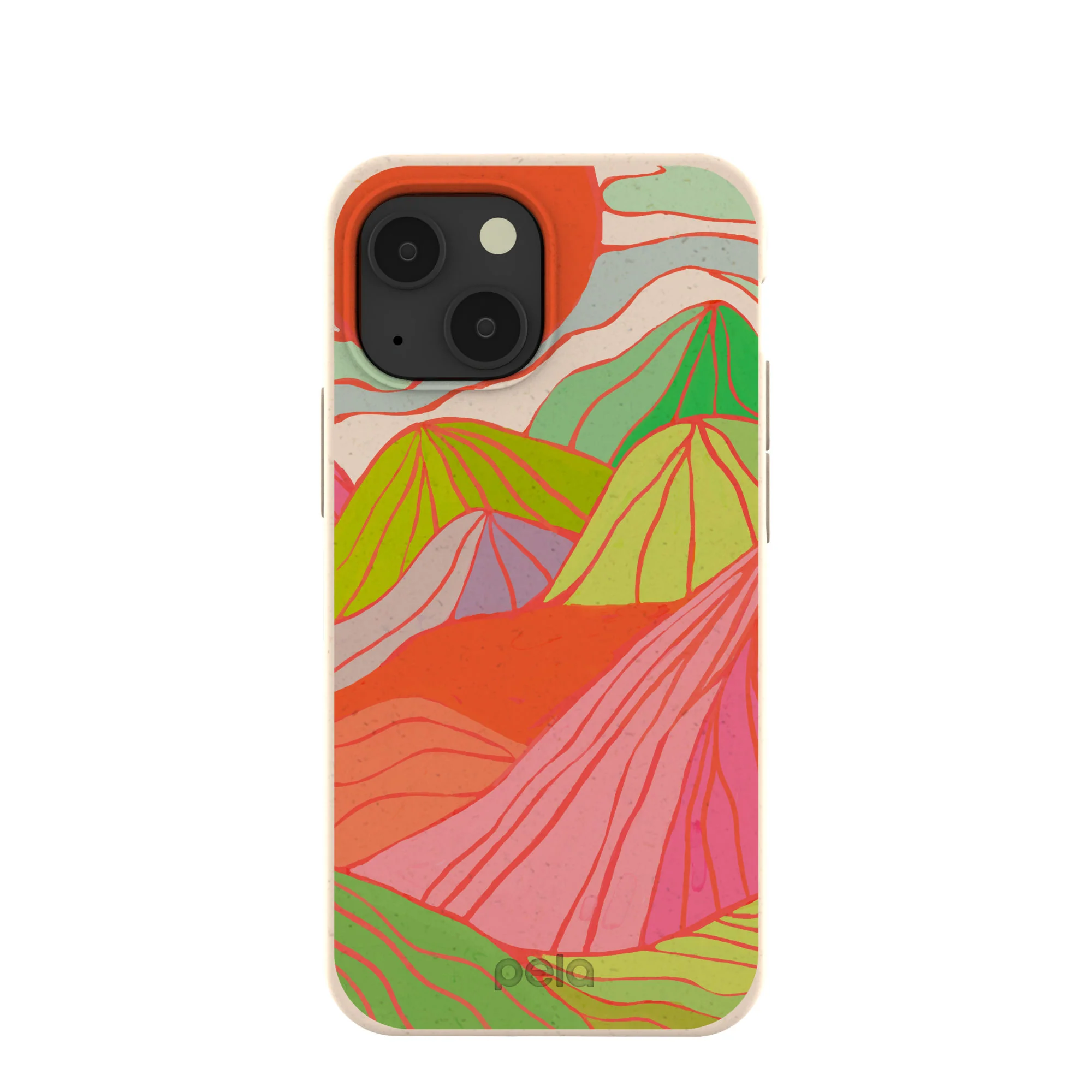 Seashell Chromatic Peaks iPhone 13 Mini Case