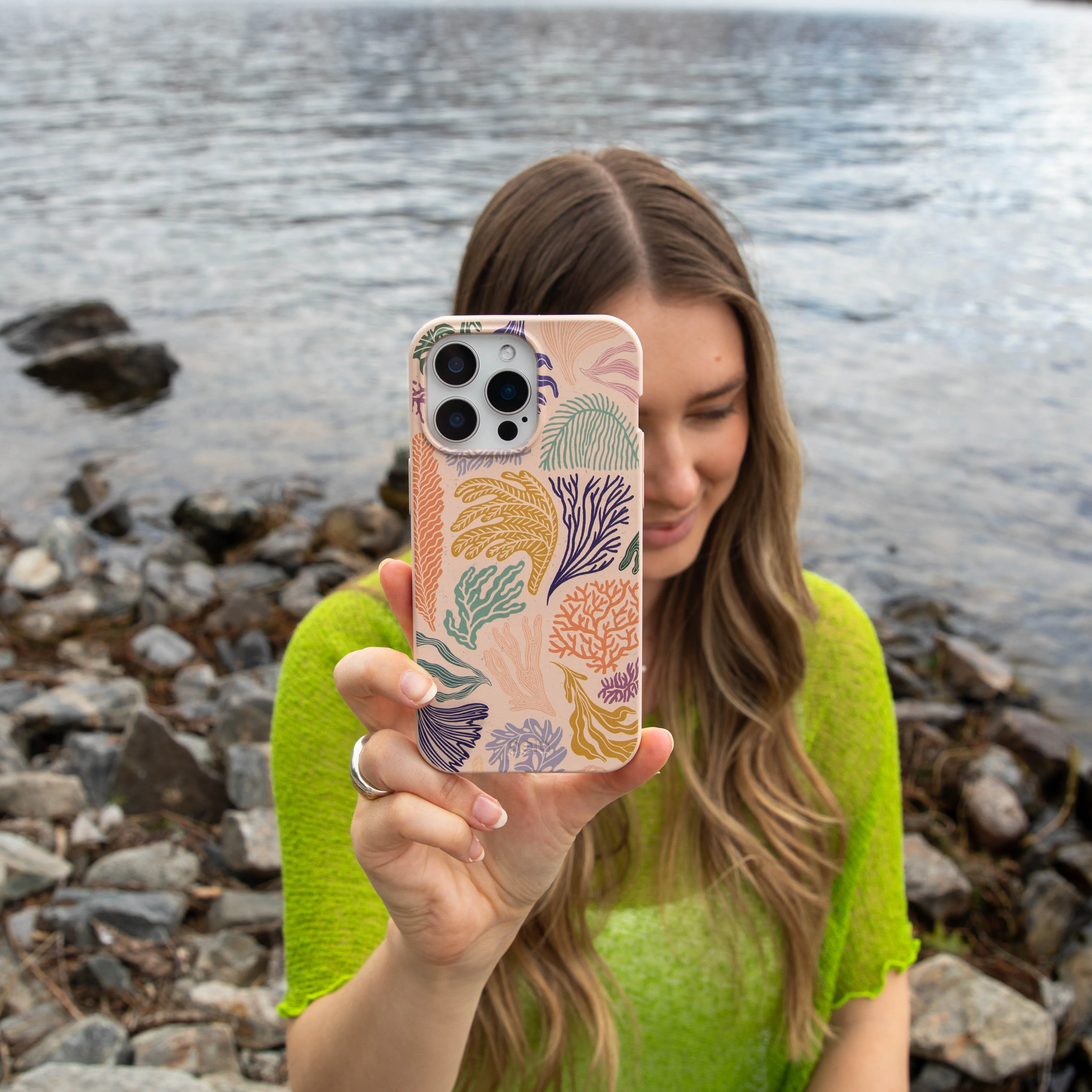 Seashell Coral Dreams iPhone 12 Mini Case - Image 2
