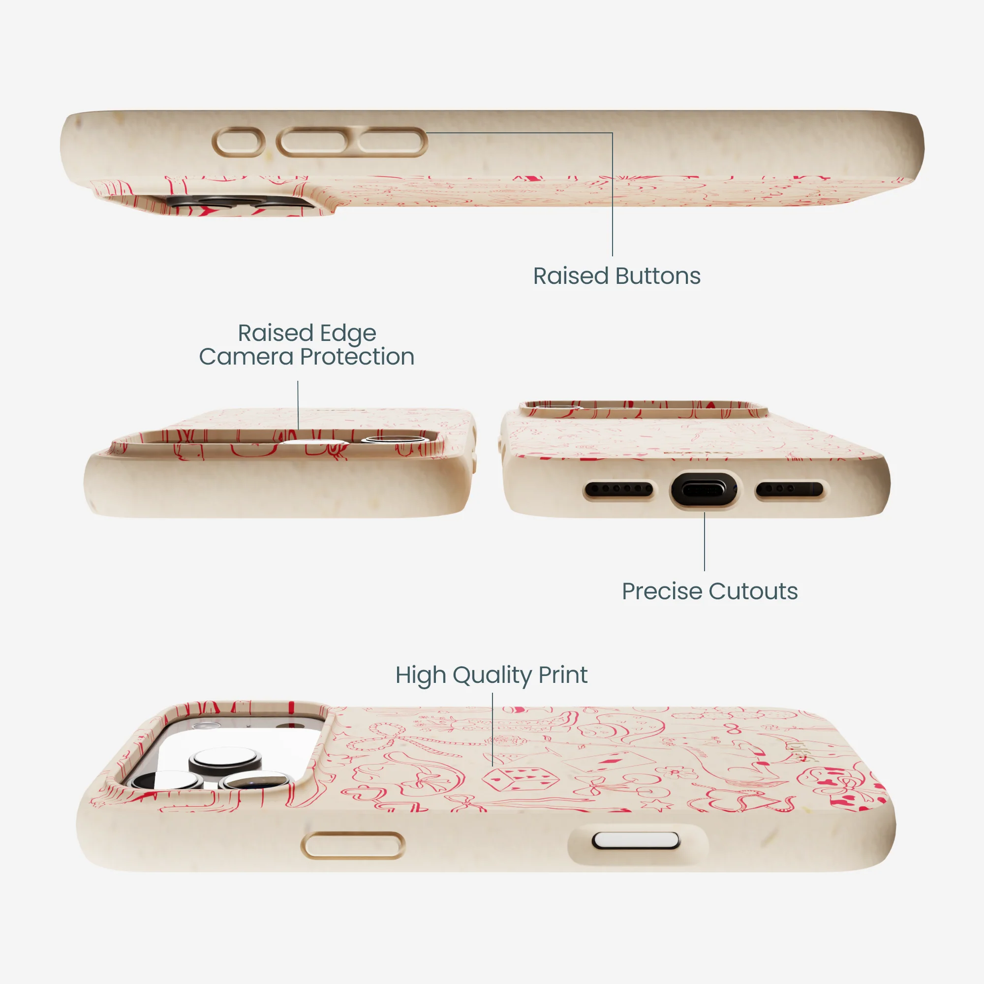 Seashell Cowgirl Chic iPhone 17 Pro Max Case - Image 3