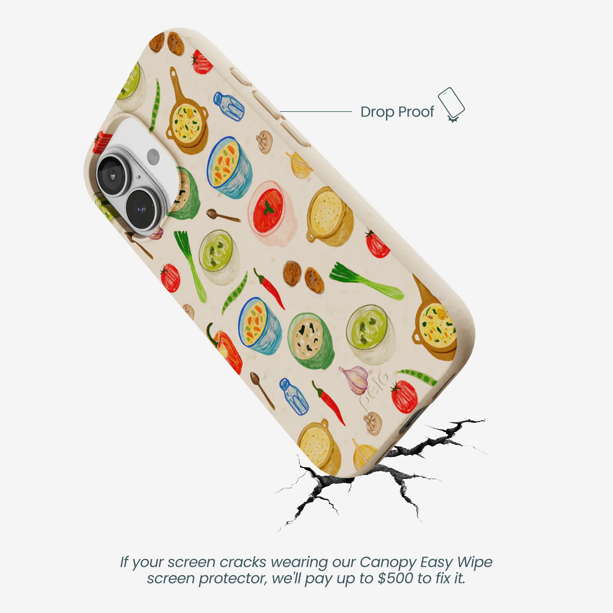 Seashell Cozy Bowls iPhone 17 Case - Image 4