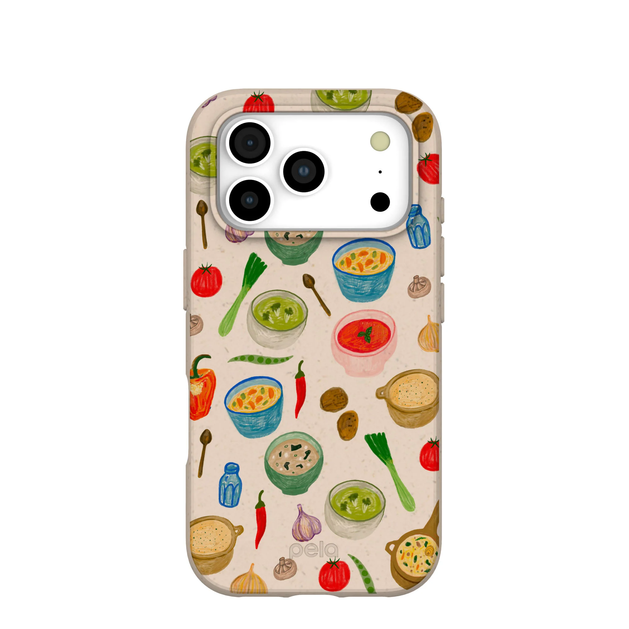 Seashell Cozy Bowls iPhone 17 Pro Case