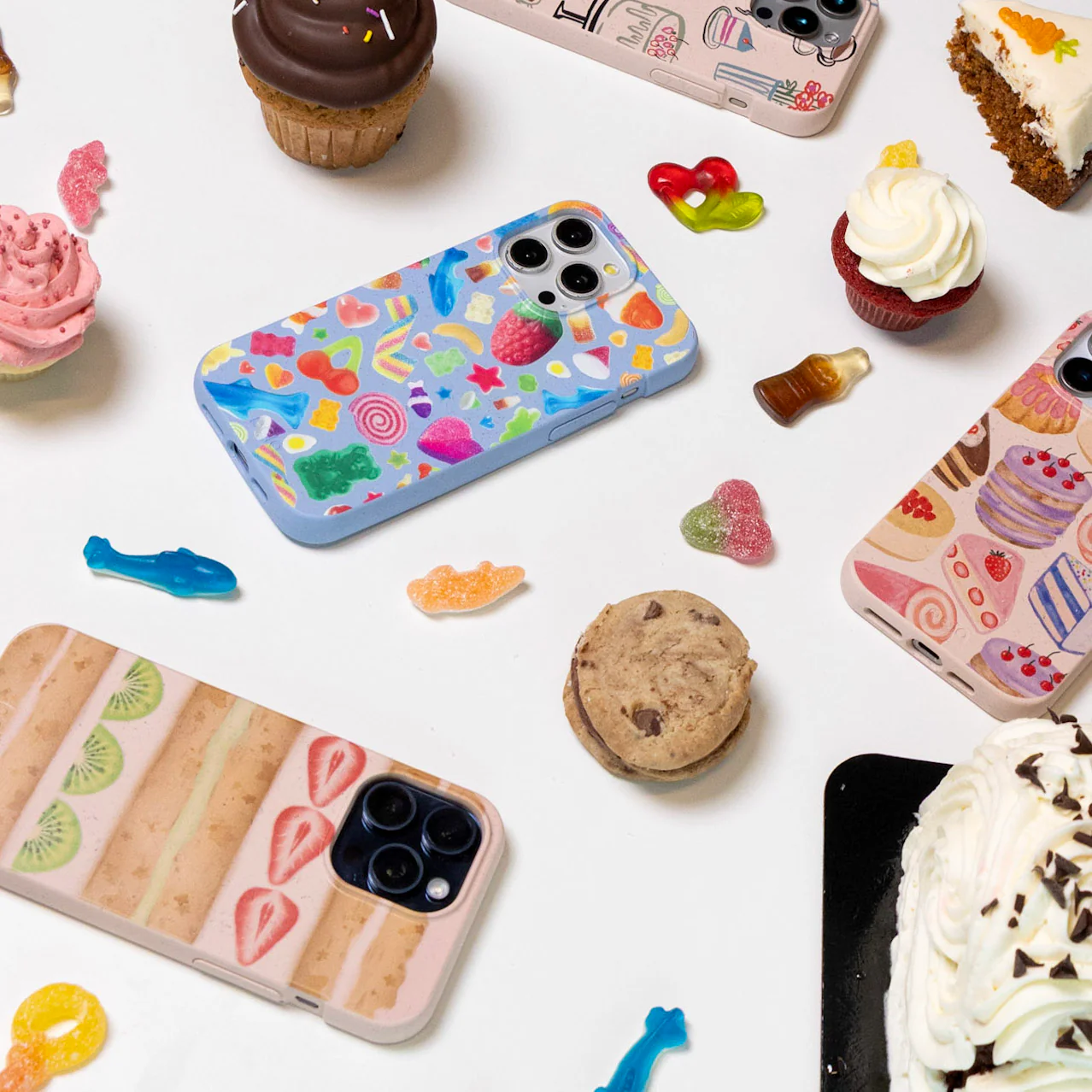 Seashell Crayon Pastries Samsung Galaxy S26 Case - Image 6