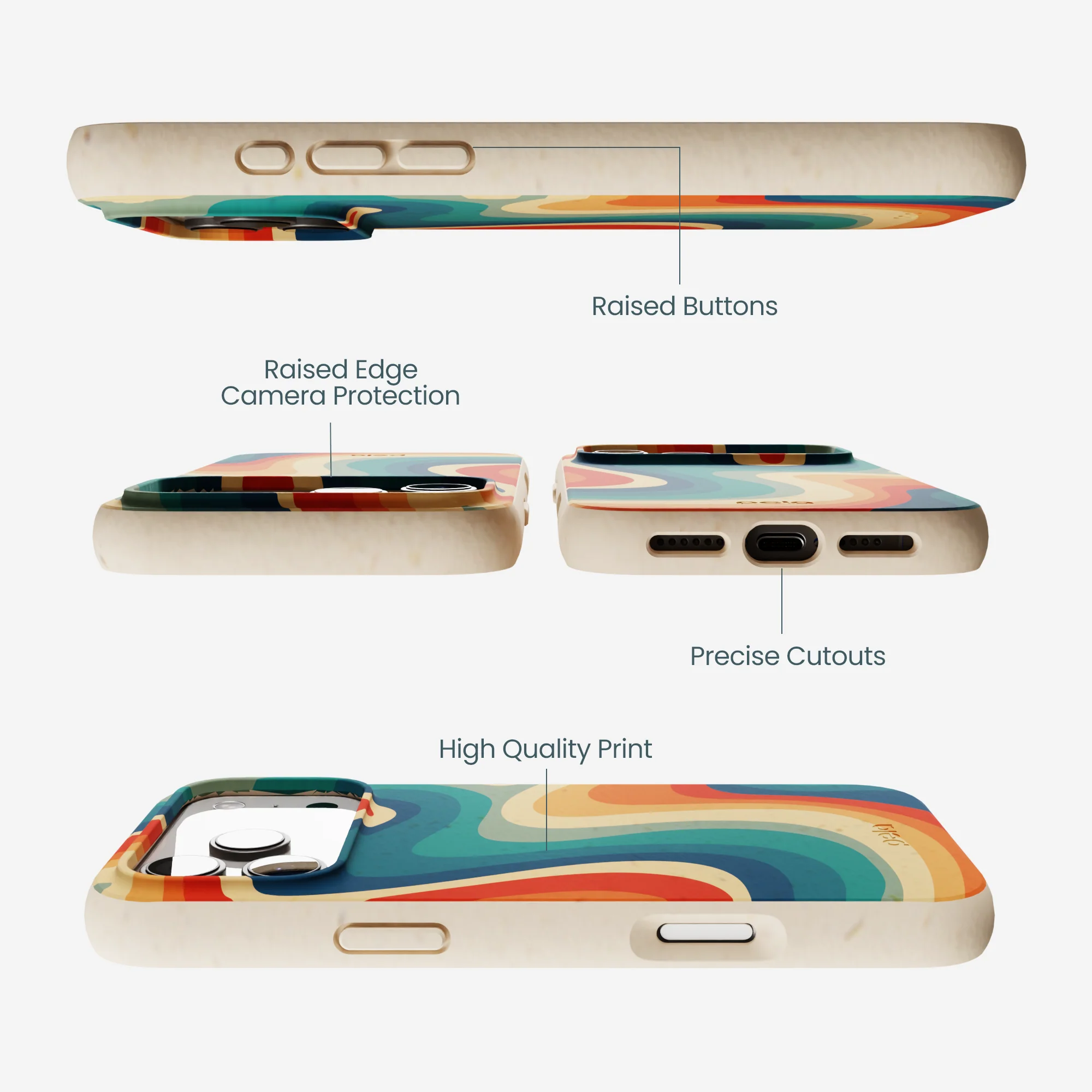 Seashell Disco iPhone 17 Pro Max Case - Image 3