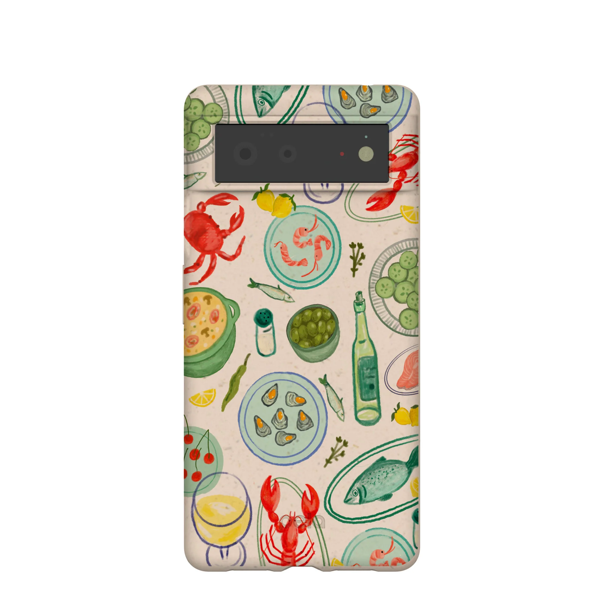 Seashell Dock and Dine Google Pixel 6 Case