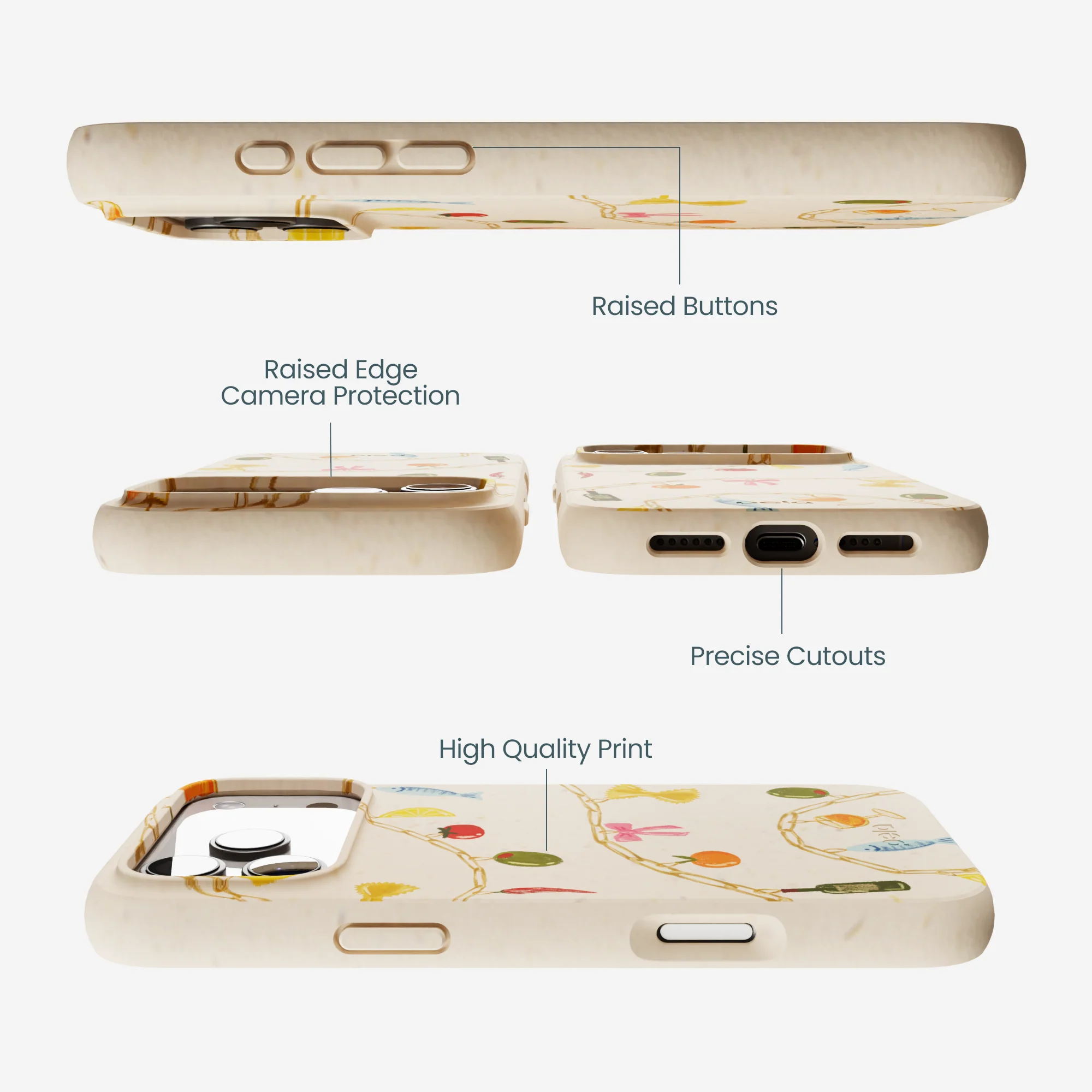 Seashell Dolce Summer iPhone 17 Pro Max Case - Image 2