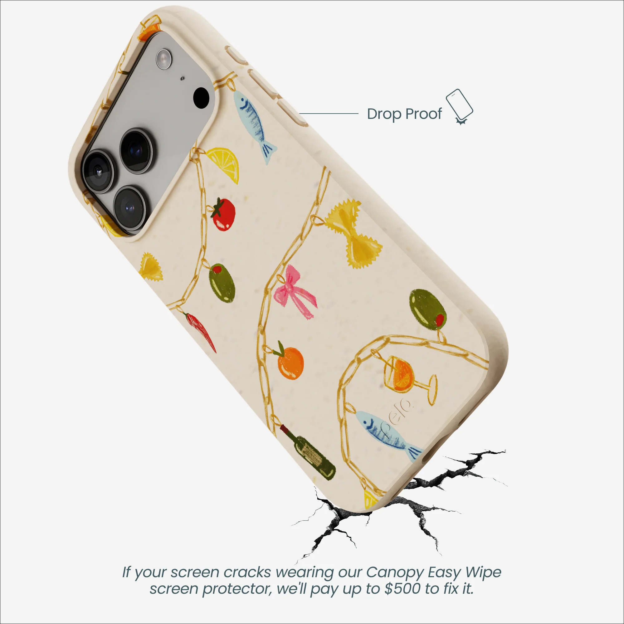 Seashell Dolce Summer iPhone 17 Pro Max Case - Image 4