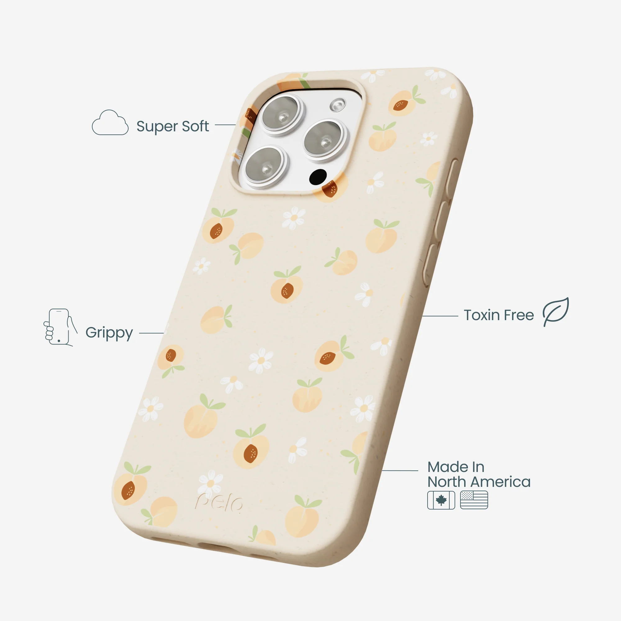 Seashell Feeling Peachy iPhone 16 Pro Max Case - Image 4