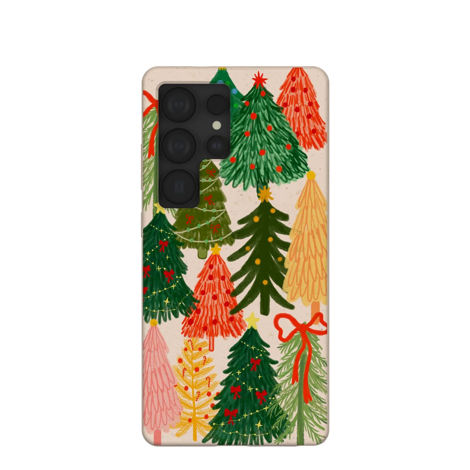 Seashell Festive Trees Samsung Galaxy S25 Ultra Case