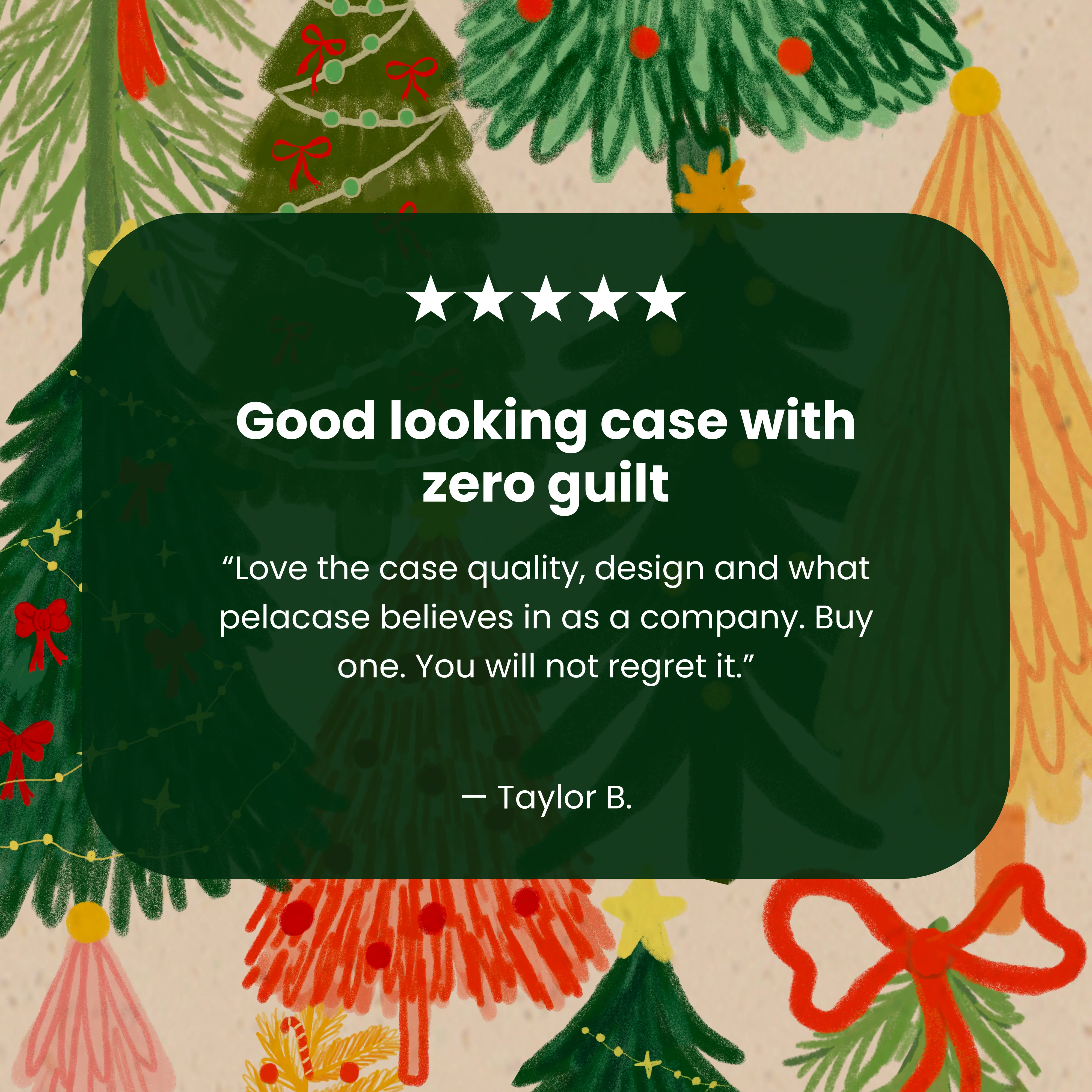 Seashell Festive Trees Google Pixel 7 Pro Case - Image 4