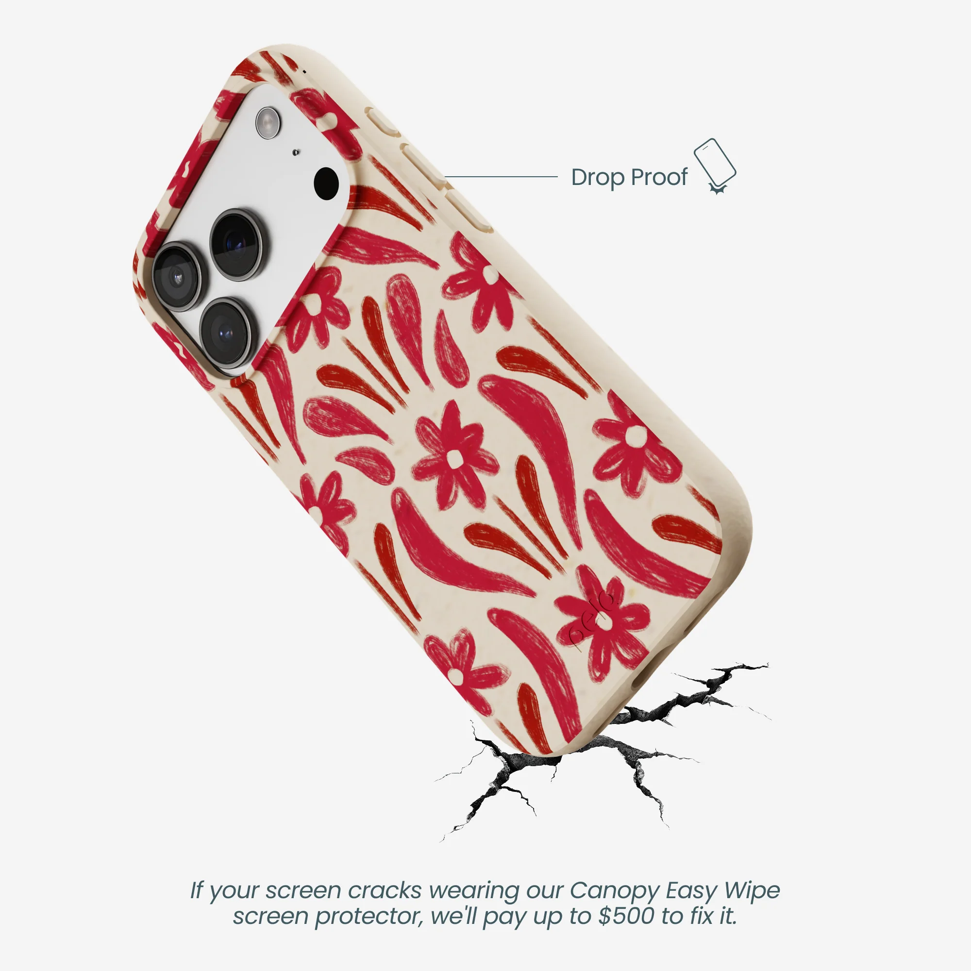 Seashell Flower Stack iPhone 17 Pro Case - Image 5