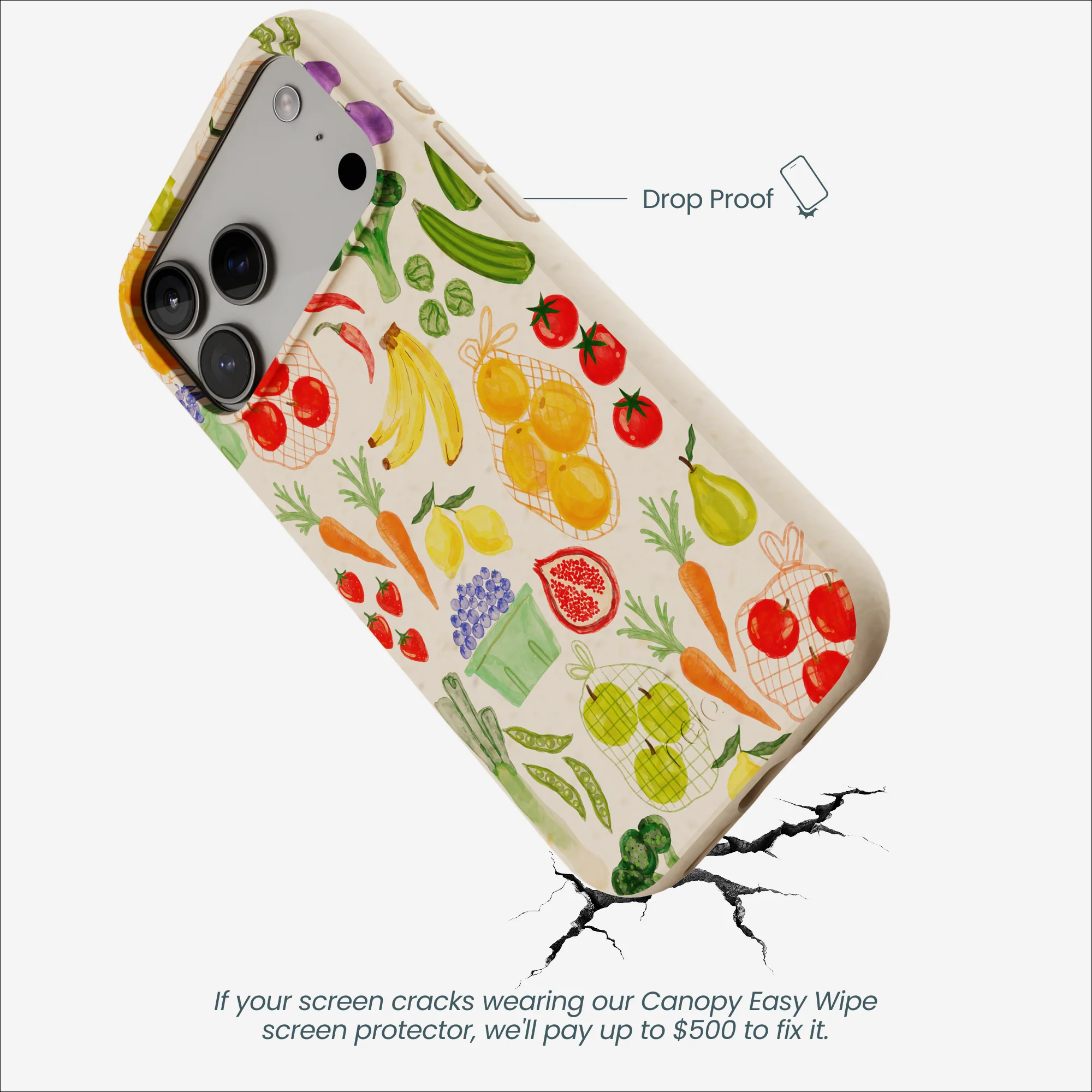 Seashell Fresh Market iPhone 17 Pro Max Case - Image 5