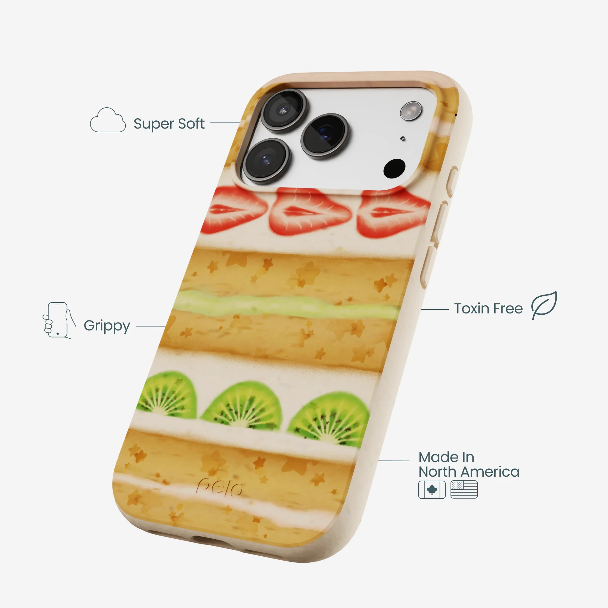 Seashell Fruit Cake iPhone 17 Pro Case - Image 3