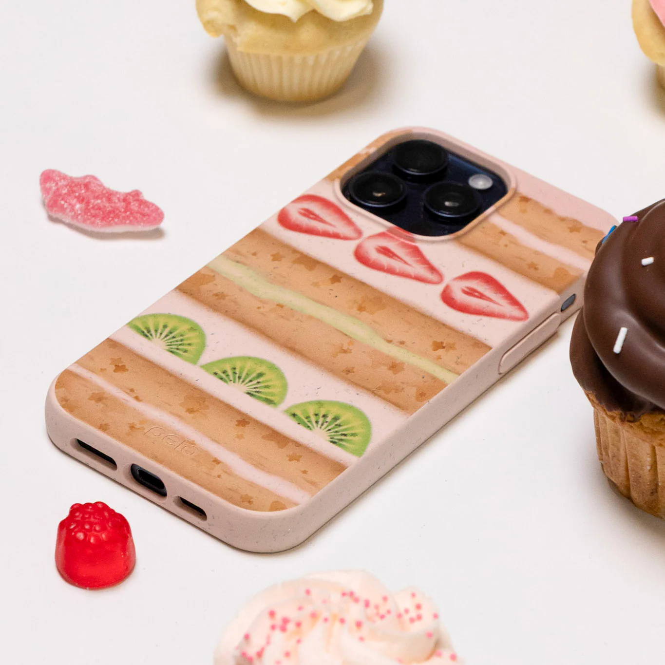Seashell Fruit Cake Samsung Galaxy S26 Case - Image 2