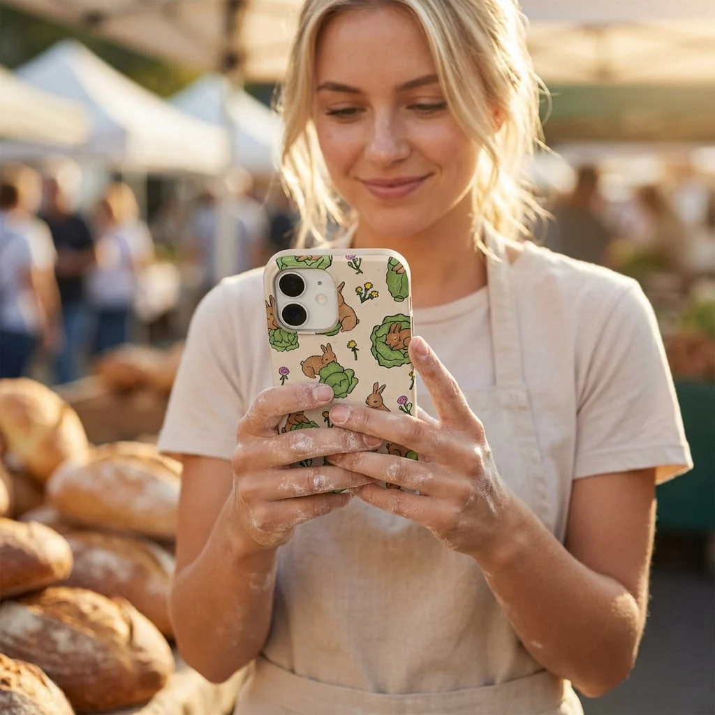 Seashell Garden Snack iPhone Air Case - Image 2