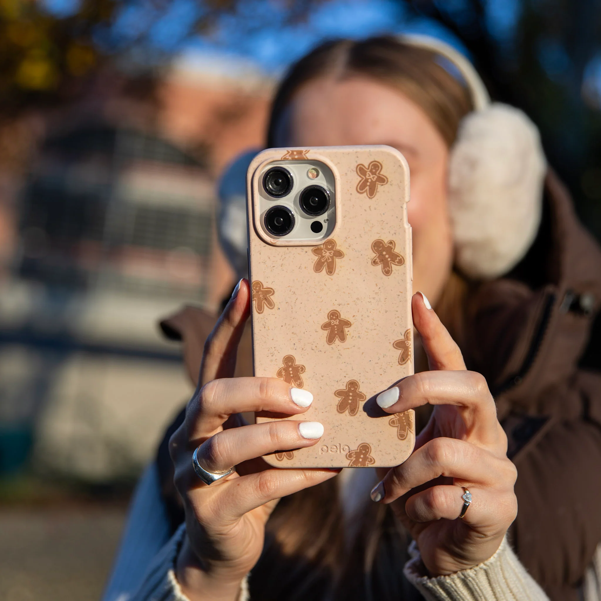 Seashell Gingerbread delight Google Pixel 8a Case - Image 2