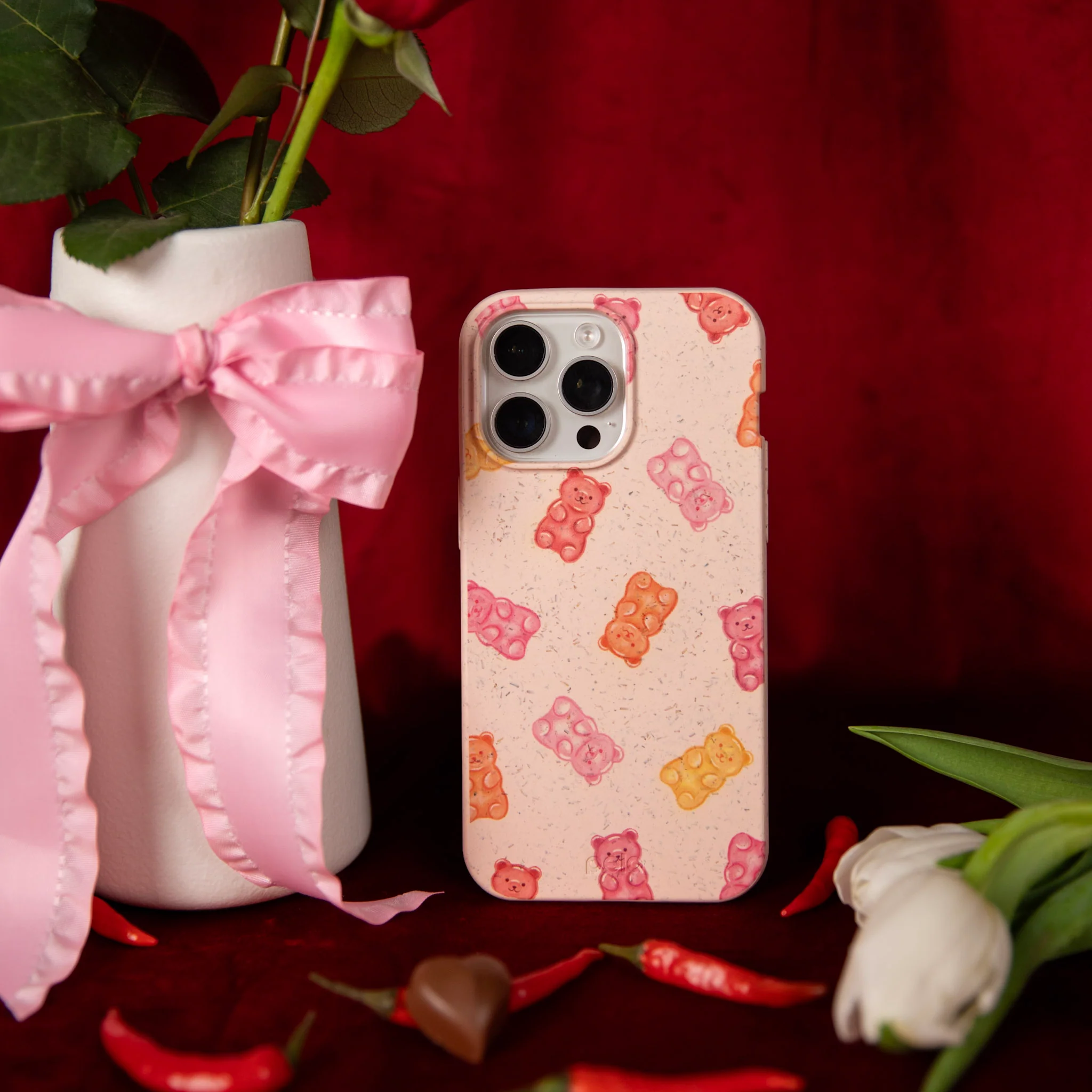 Seashell Gummy Bears Google Pixel 7a Case - Image 2