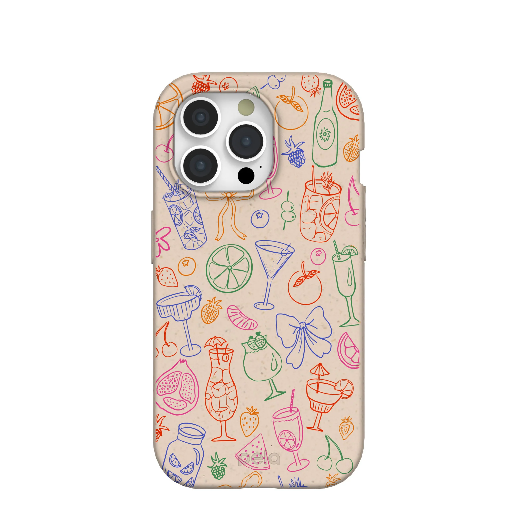 Seashell Happy Hour iPhone 15 Pro Case