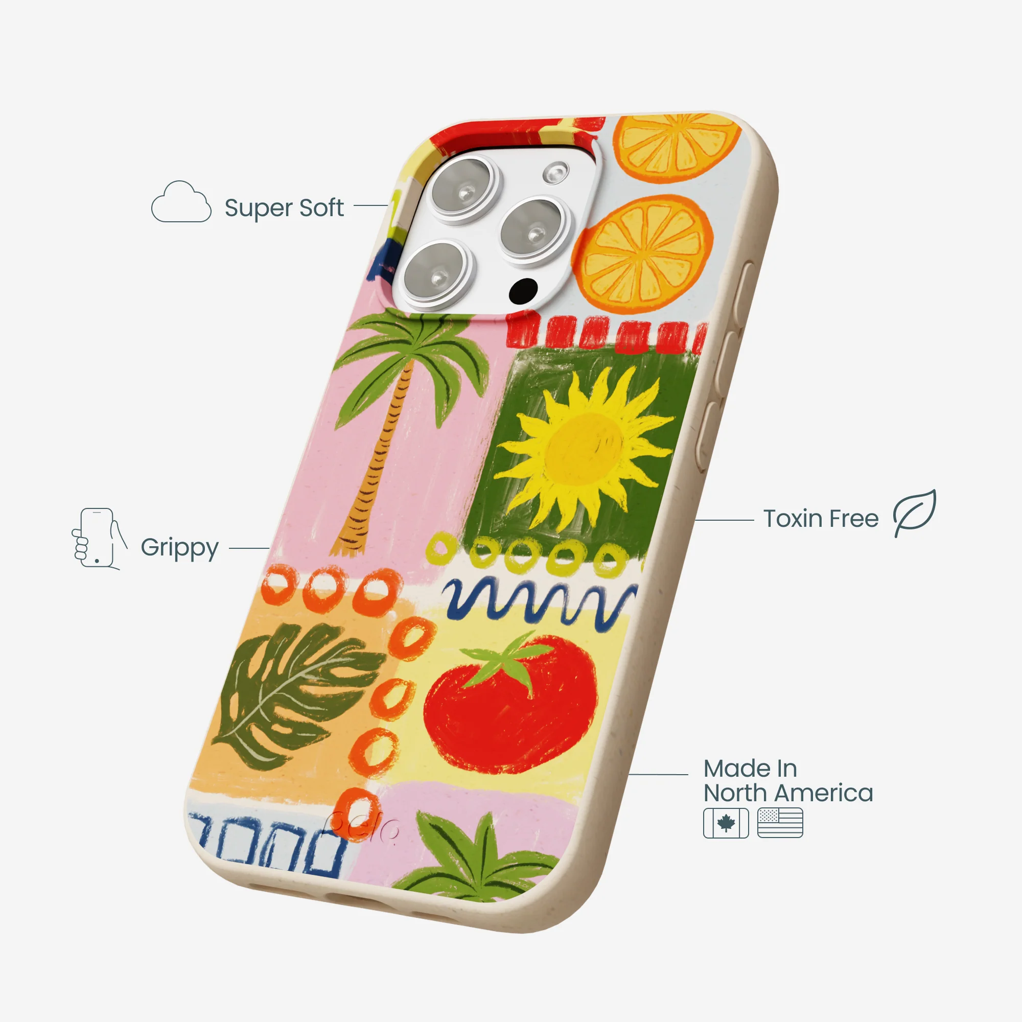 Seashell Hello Sunshine iPhone 16 Pro Max Case - Image 4
