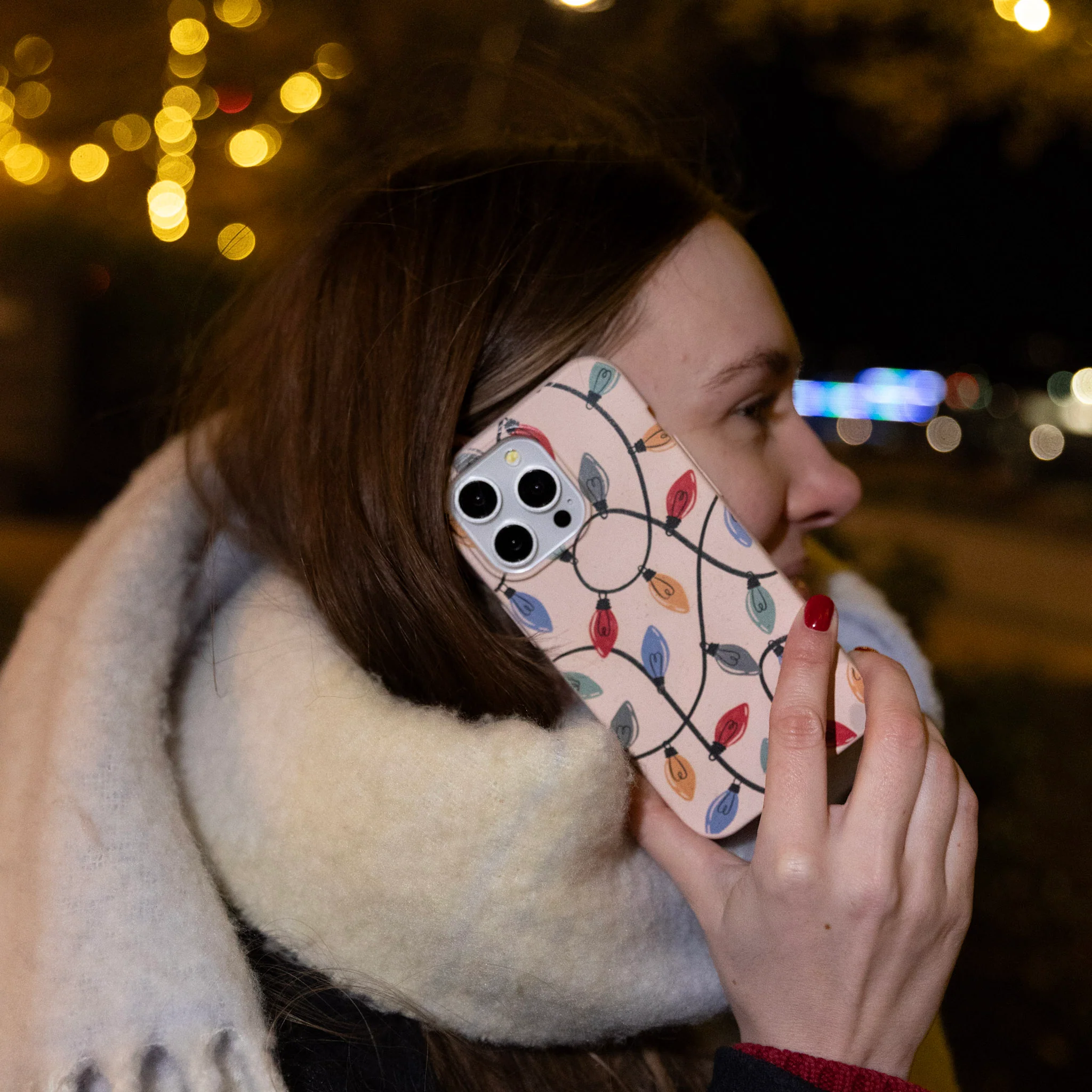 Seashell Holiday Lights Google Pixel 7a Case - Image 5