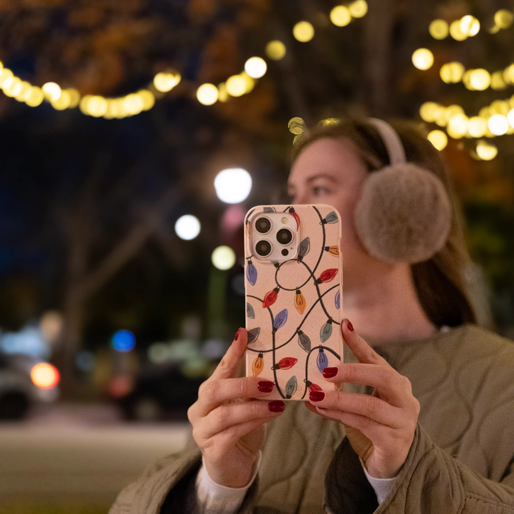 Seashell Holiday Lights iPhone 12 Pro Max Case - Image 6