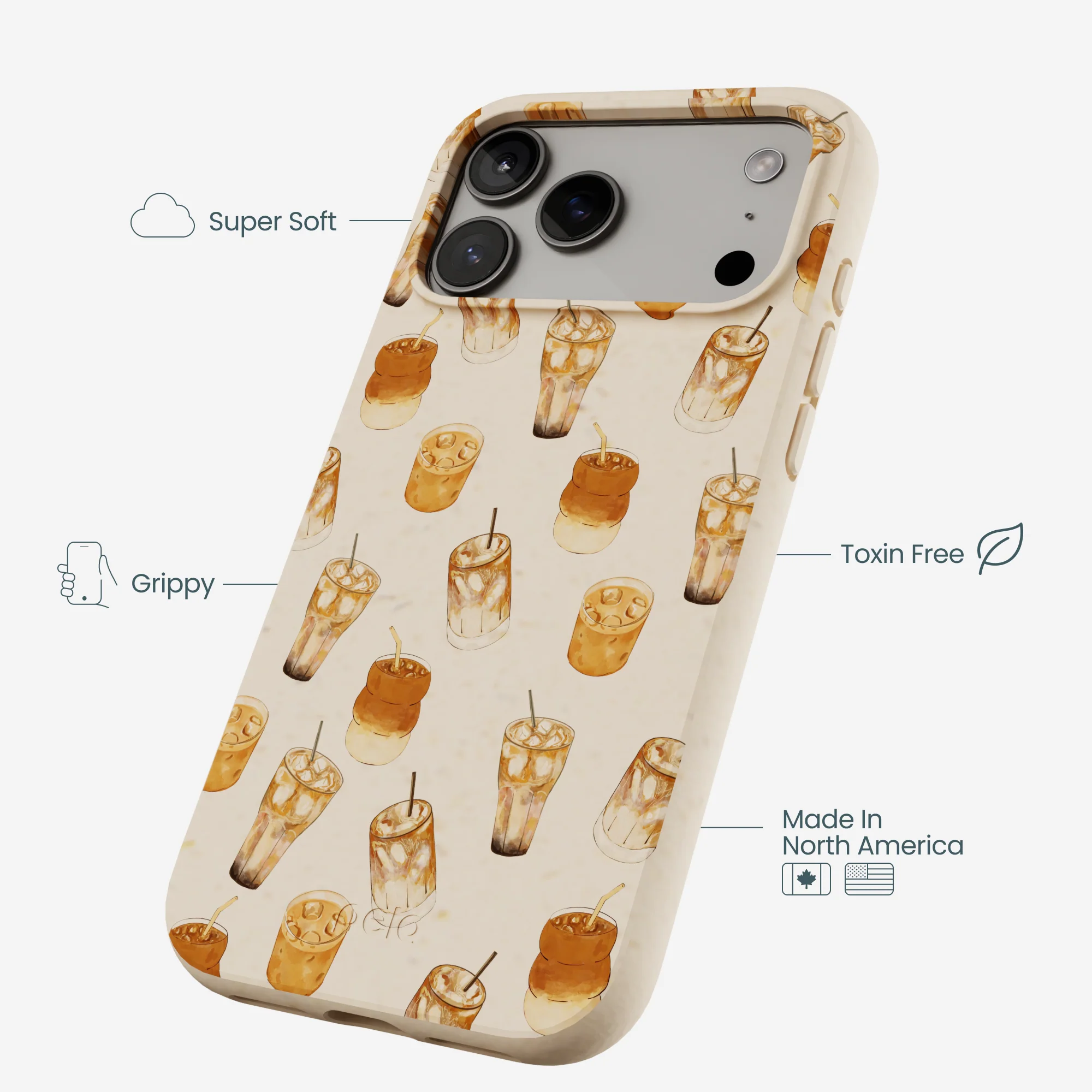 Seashell Latte Love iPhone 17 Pro Max Case - Image 4