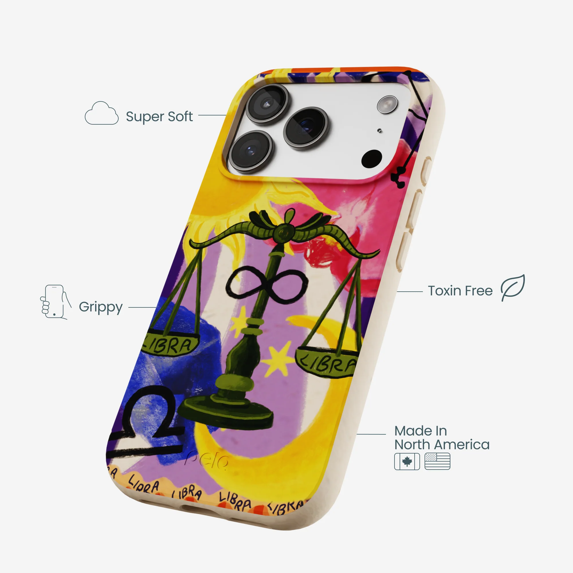 Seashell Libra Scale iPhone 17 Pro Case - Image 4