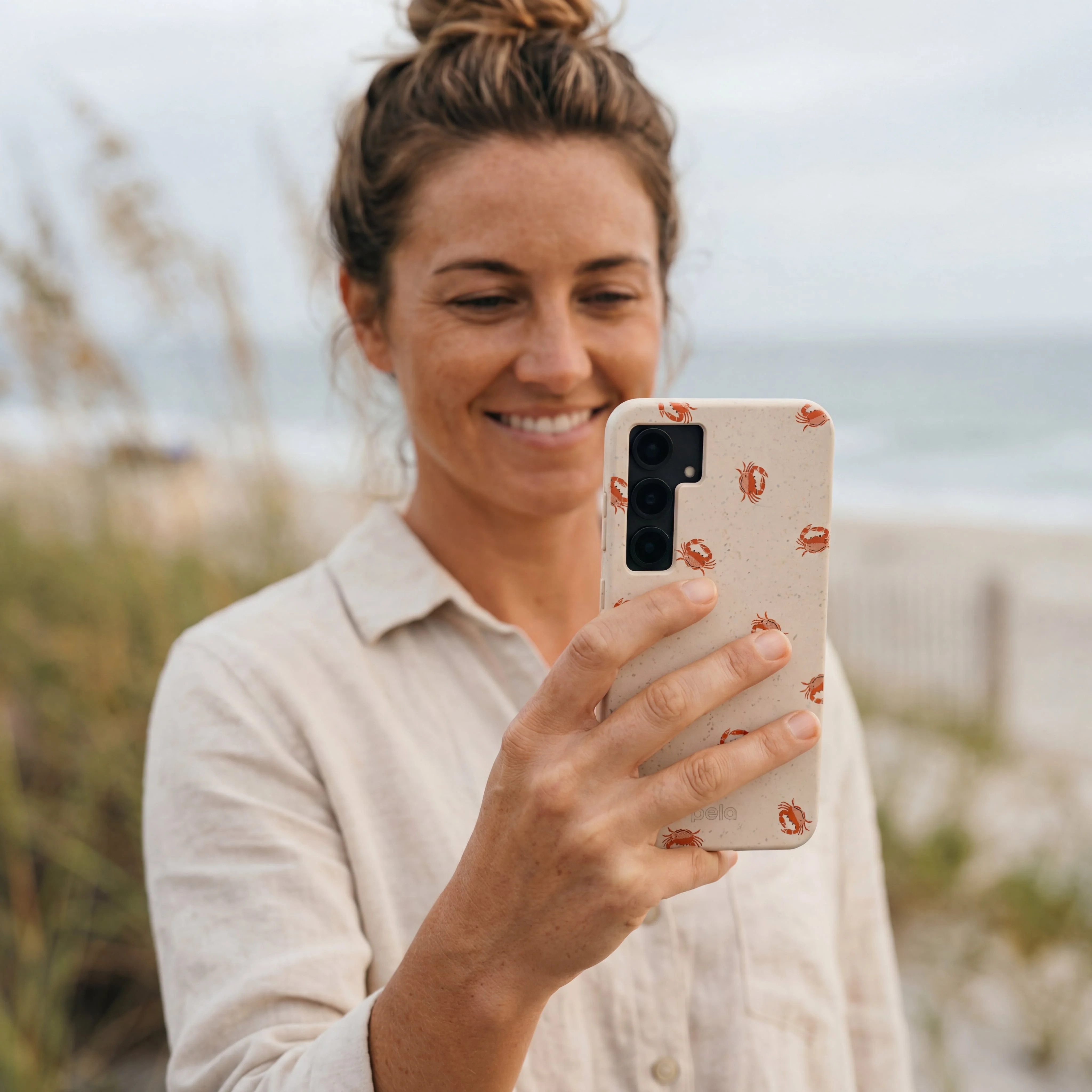 Seashell Lil Crabby Samsung Galaxy S25 Ultra Case - Image 2