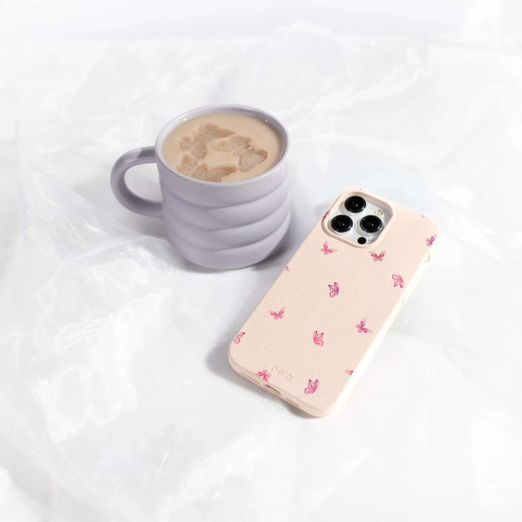 Seashell Lil Flutters Samsung Galaxy S25+(Plus) Case - Image 7