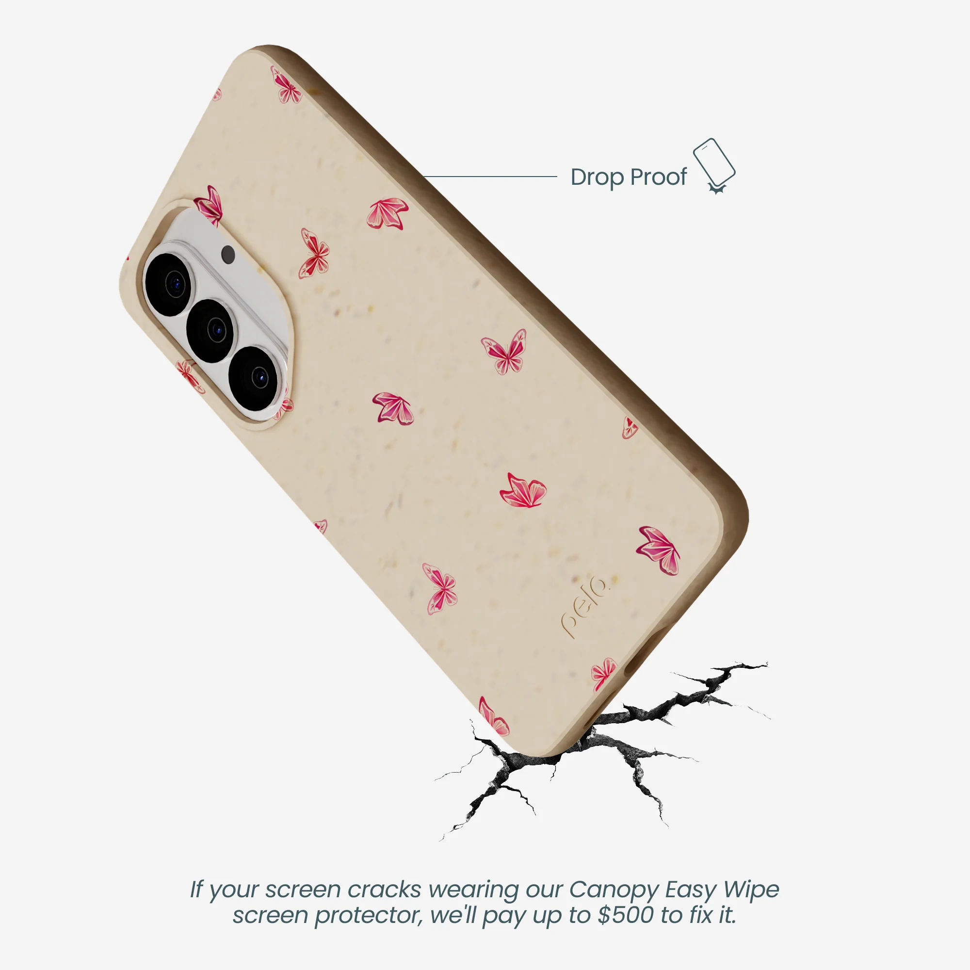 Seashell Lil Flutters Samsung Galaxy S26 Case - Image 5