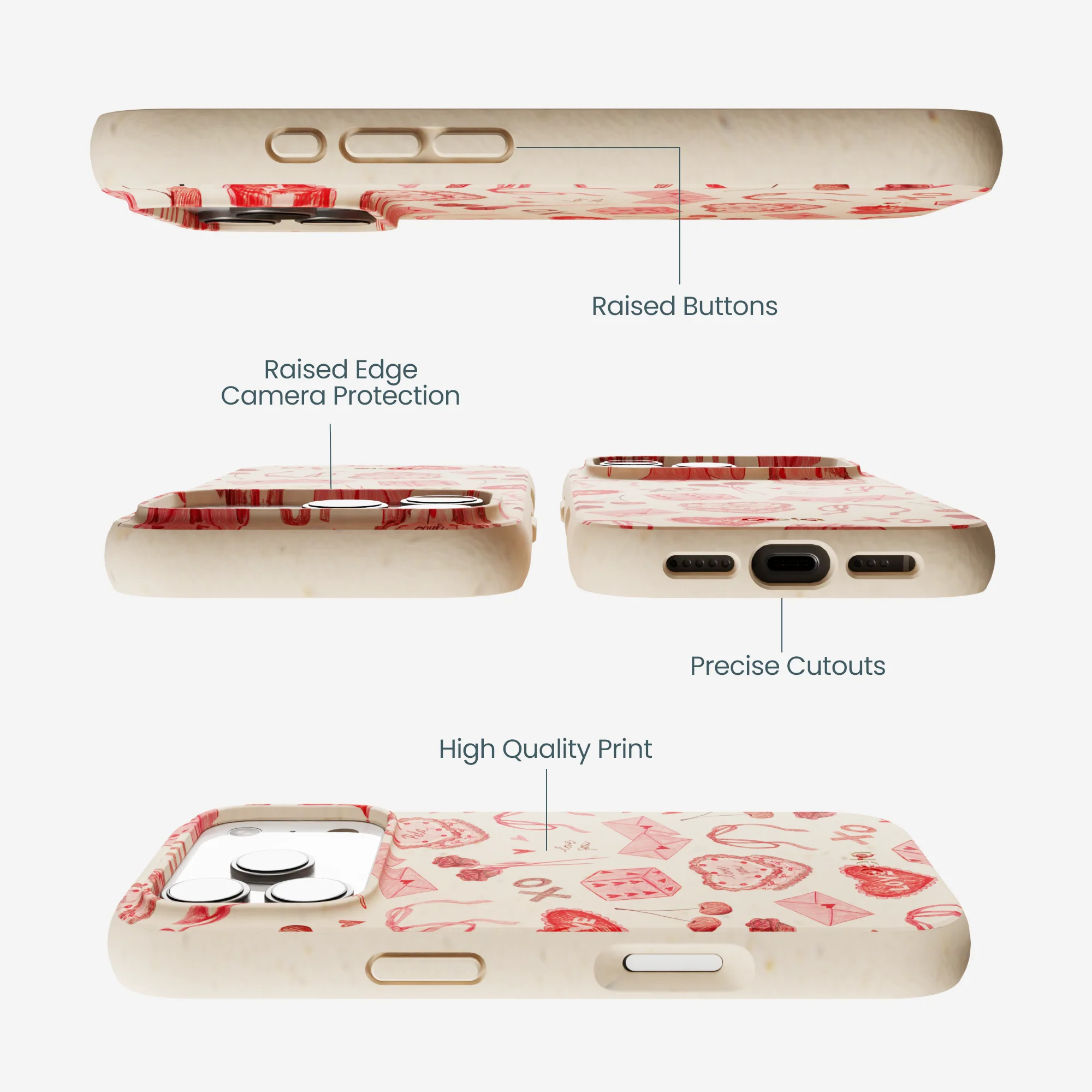 Seashell Love Pack iPhone 17 Pro Case - Image 3
