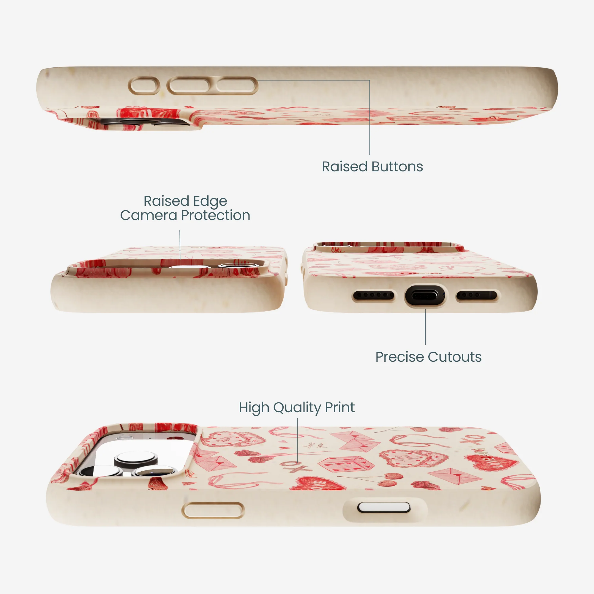Seashell Love Pack iPhone 17 Pro Max Case - Image 3