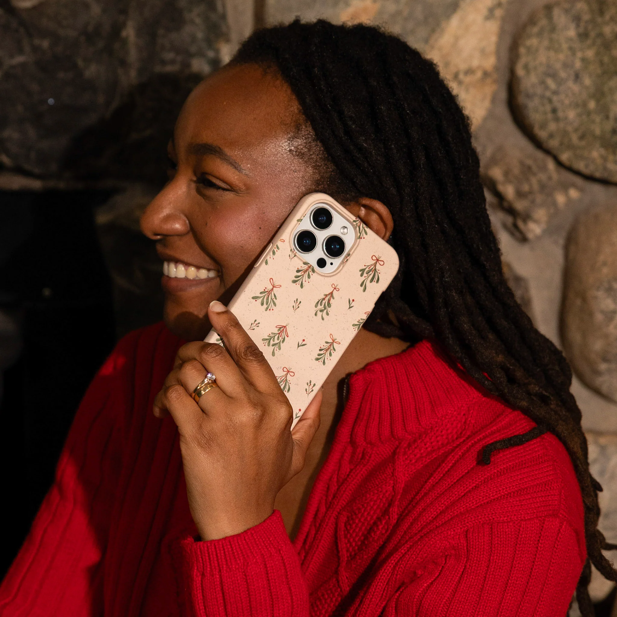 Seashell Merry Mistletoe Samsung Galaxy S23+(Plus) Case - Image 5
