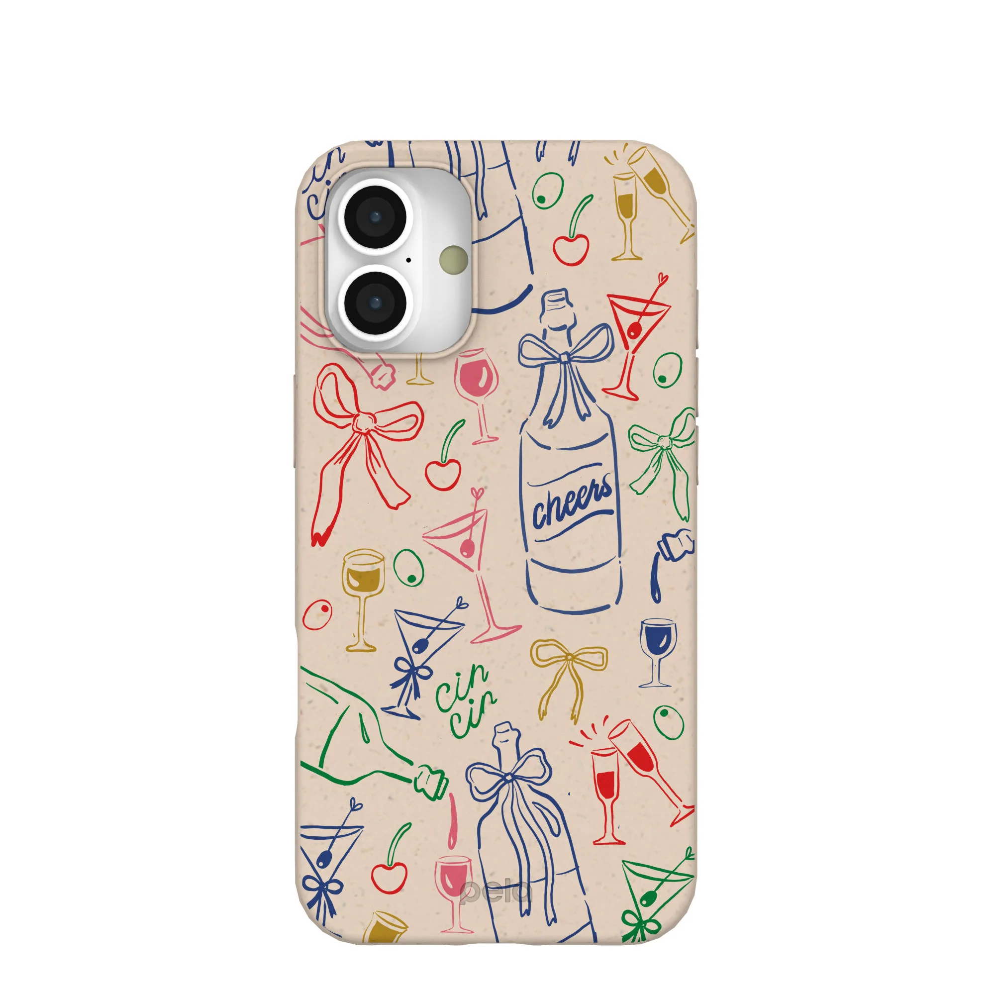 Seashell Midnight Toast iPhone 16 Plus Case