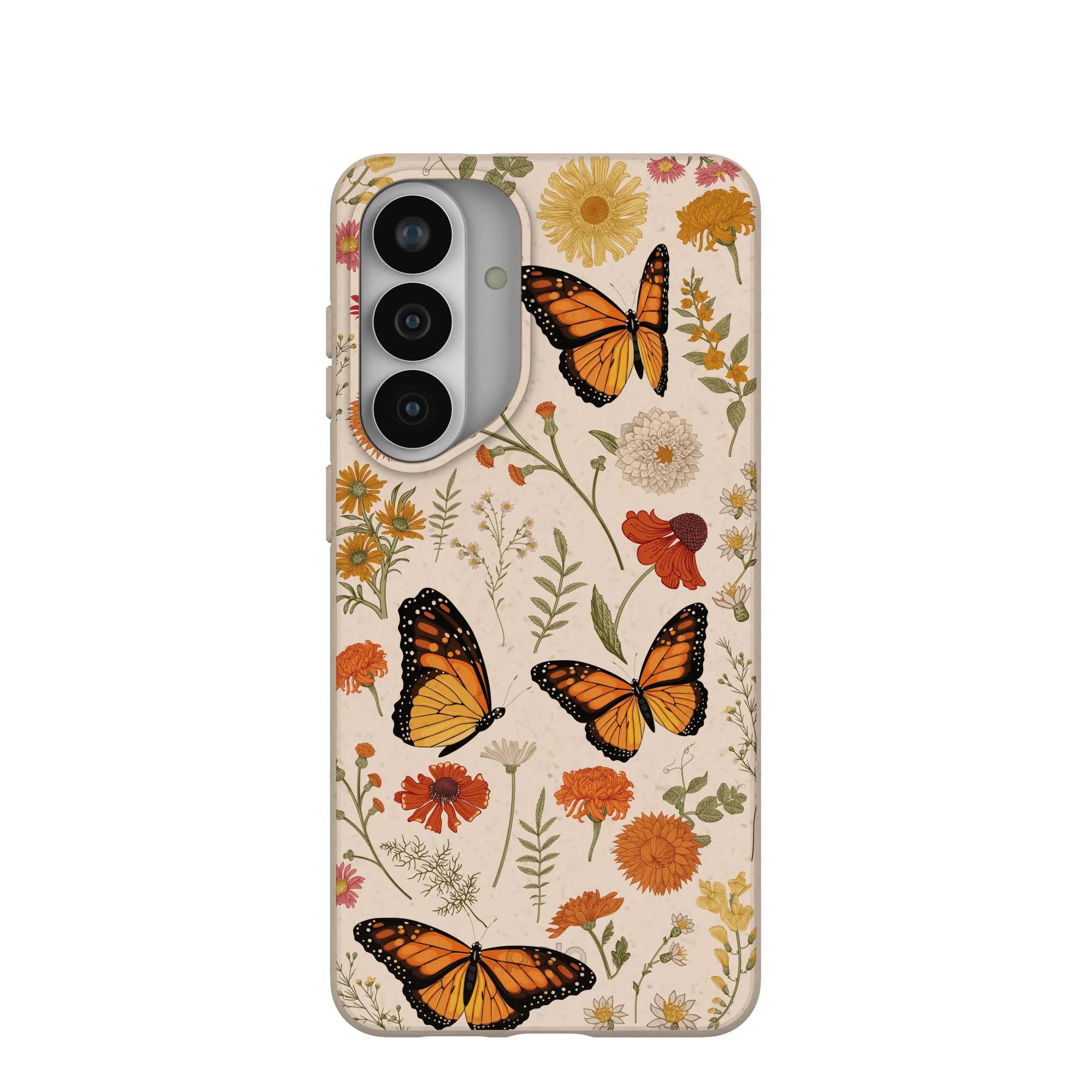 Seashell Monarch Butterfly Samsung Galaxy S26+(Plus) Case