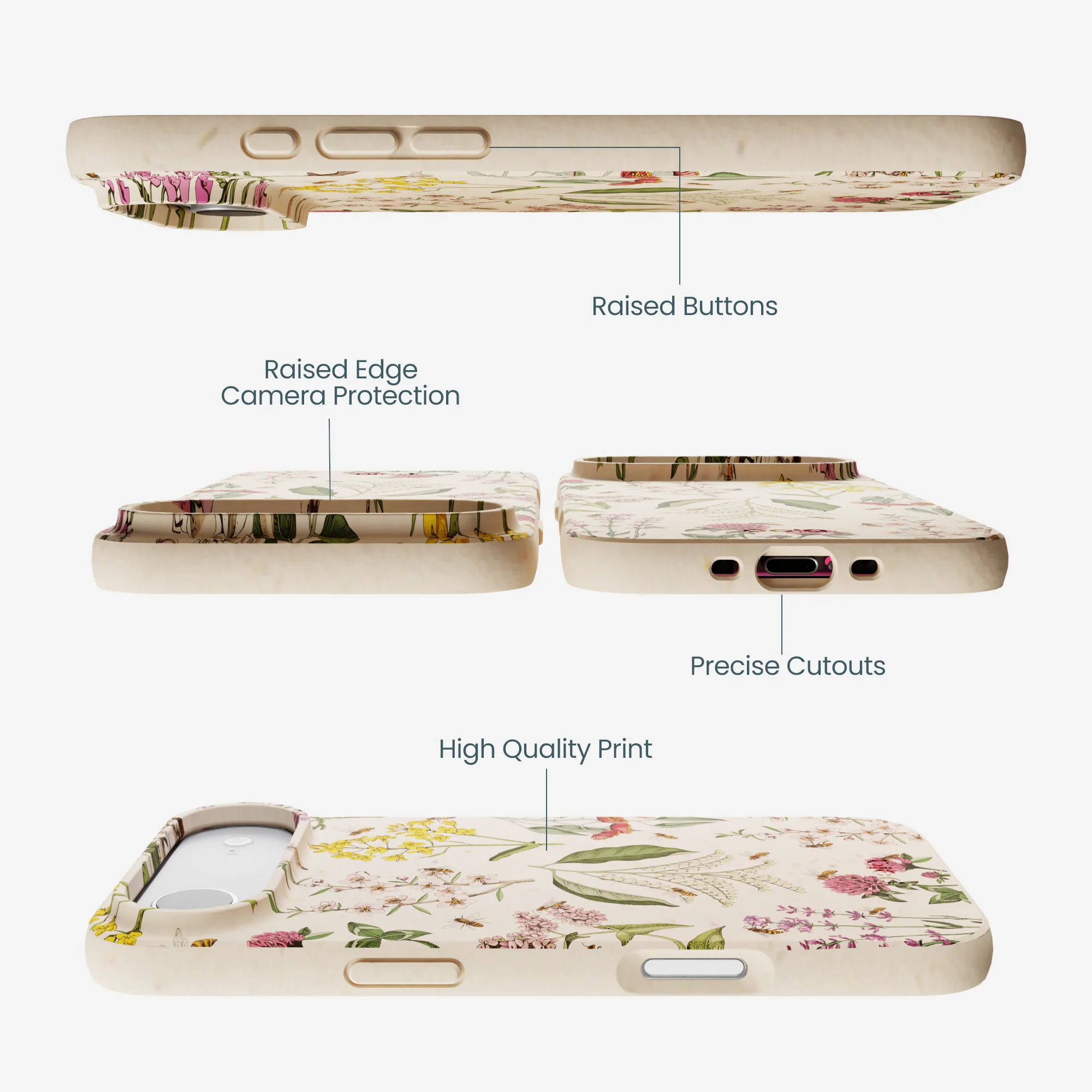 Seashell Nectar and Pollen iPhone Air Case - Image 3