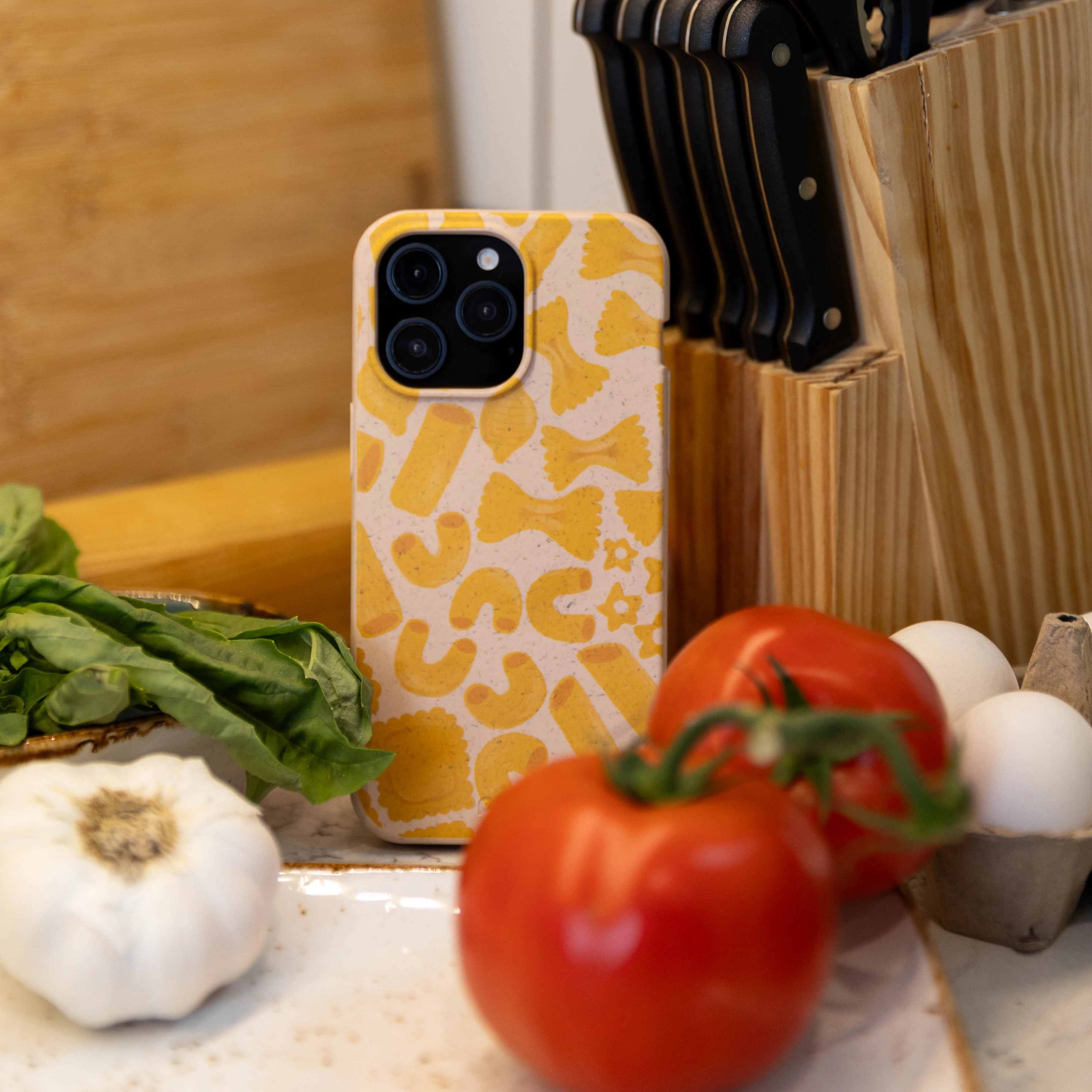 Seashell Noodle Fiesta iPhone XR Case - Image 2