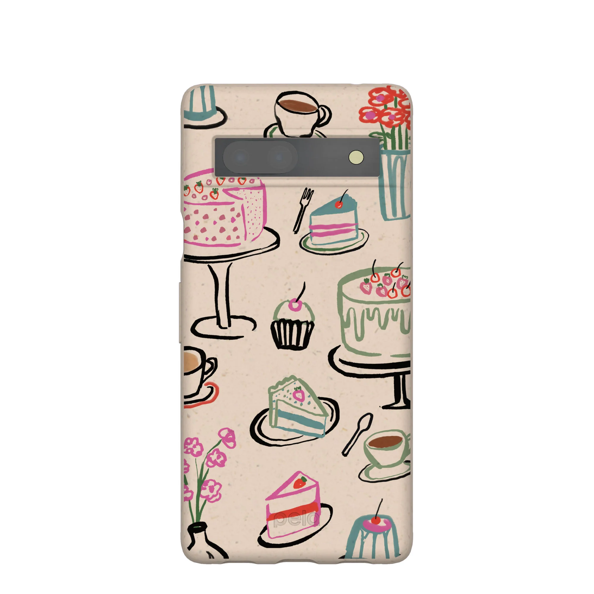 Seashell Pastry Hour Google Pixel 7a Case