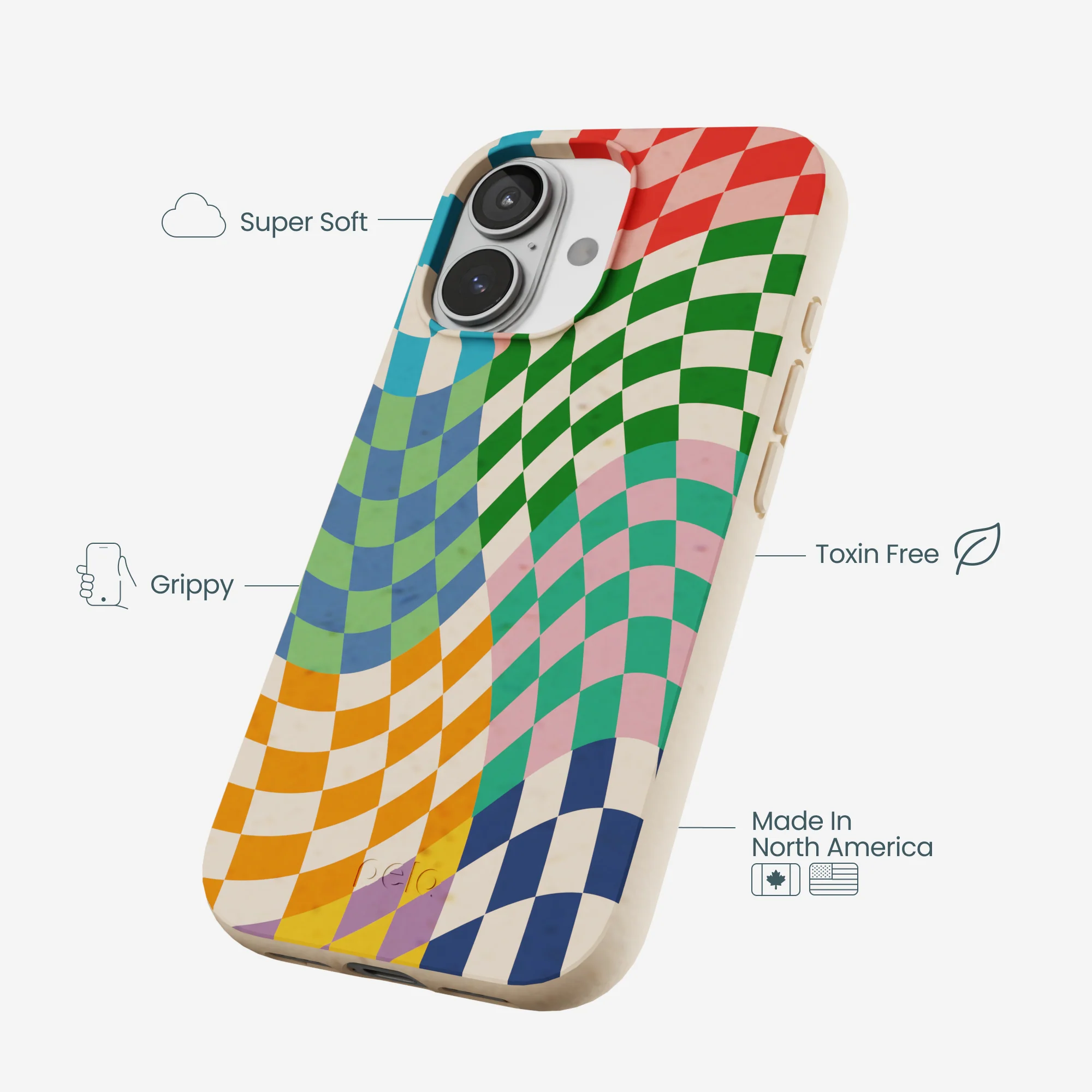 Seashell Patchwork iPhone 17 Case - Image 4